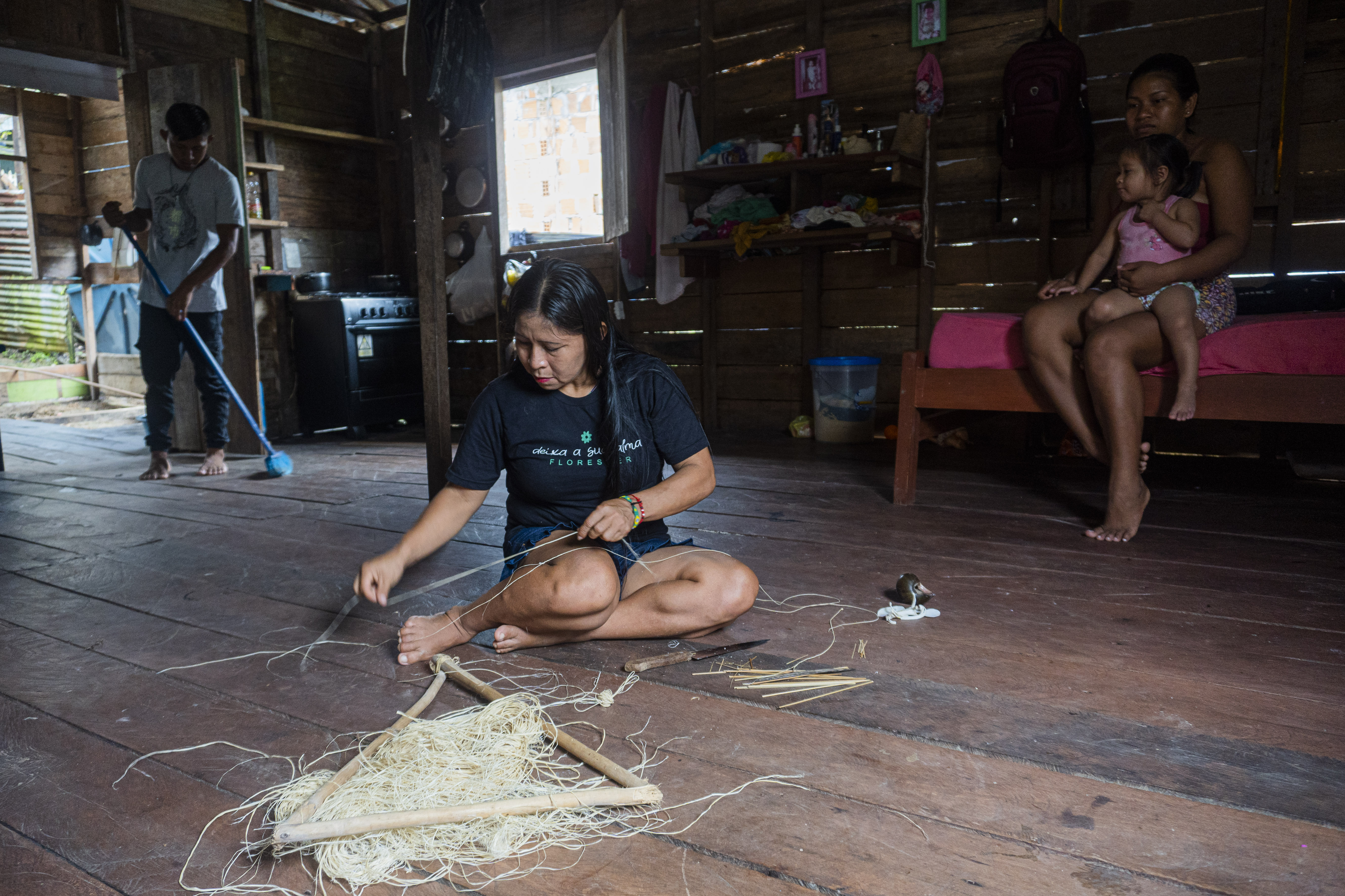 Las mujeres artesanas del Yavarí