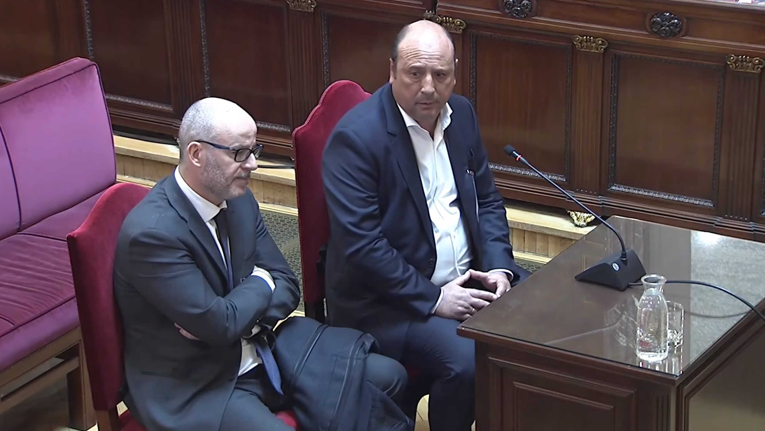 Claudio Rivas, socio de Víctor de Aldama, en una imagen del Tribunal Supremo.