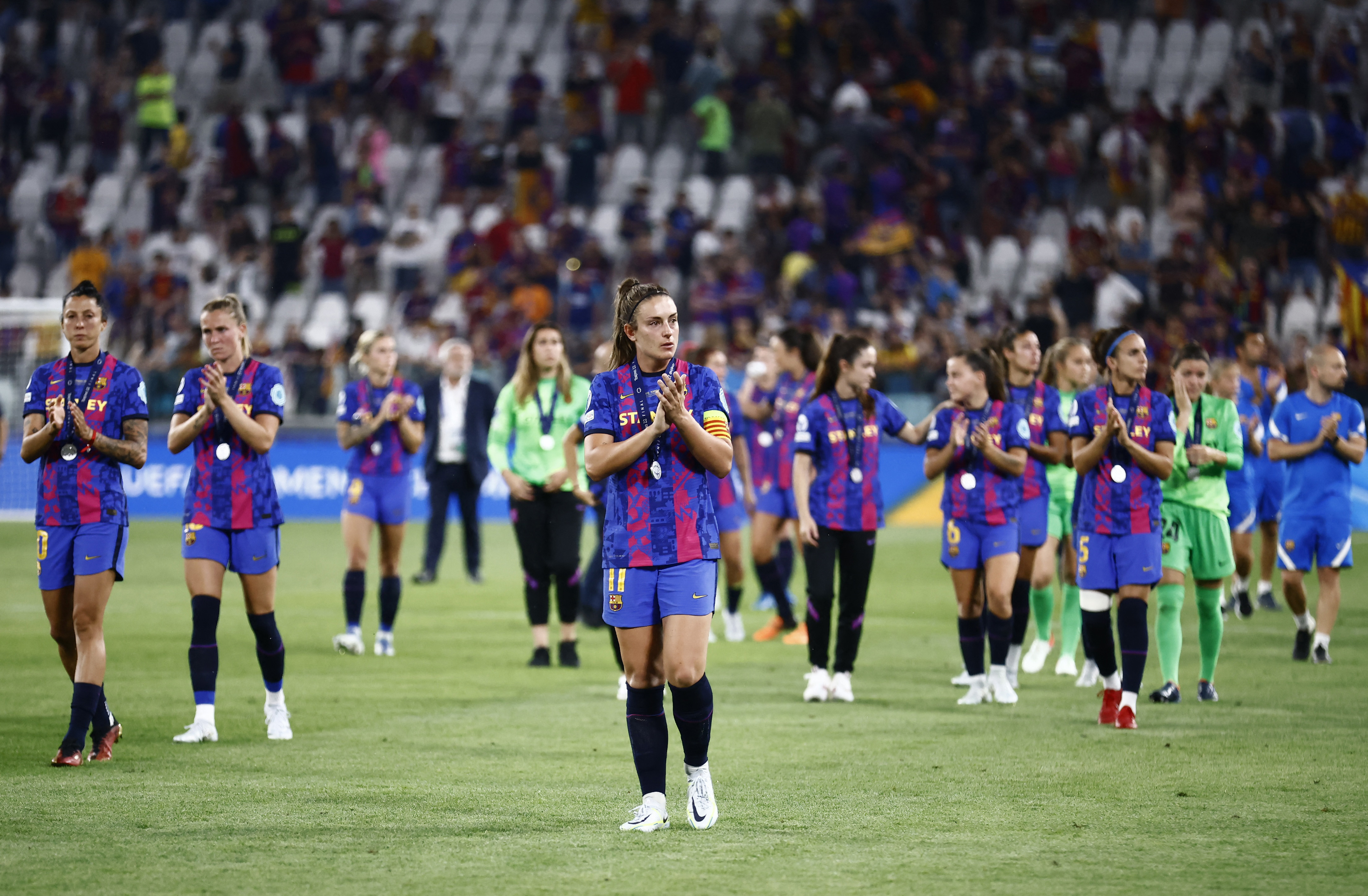 Hito herida tal vez Barcelona - Olympique de Lyon: la final de la Champions League femenina, en  imágenes | Fotos | Deportes | EL PAÍS