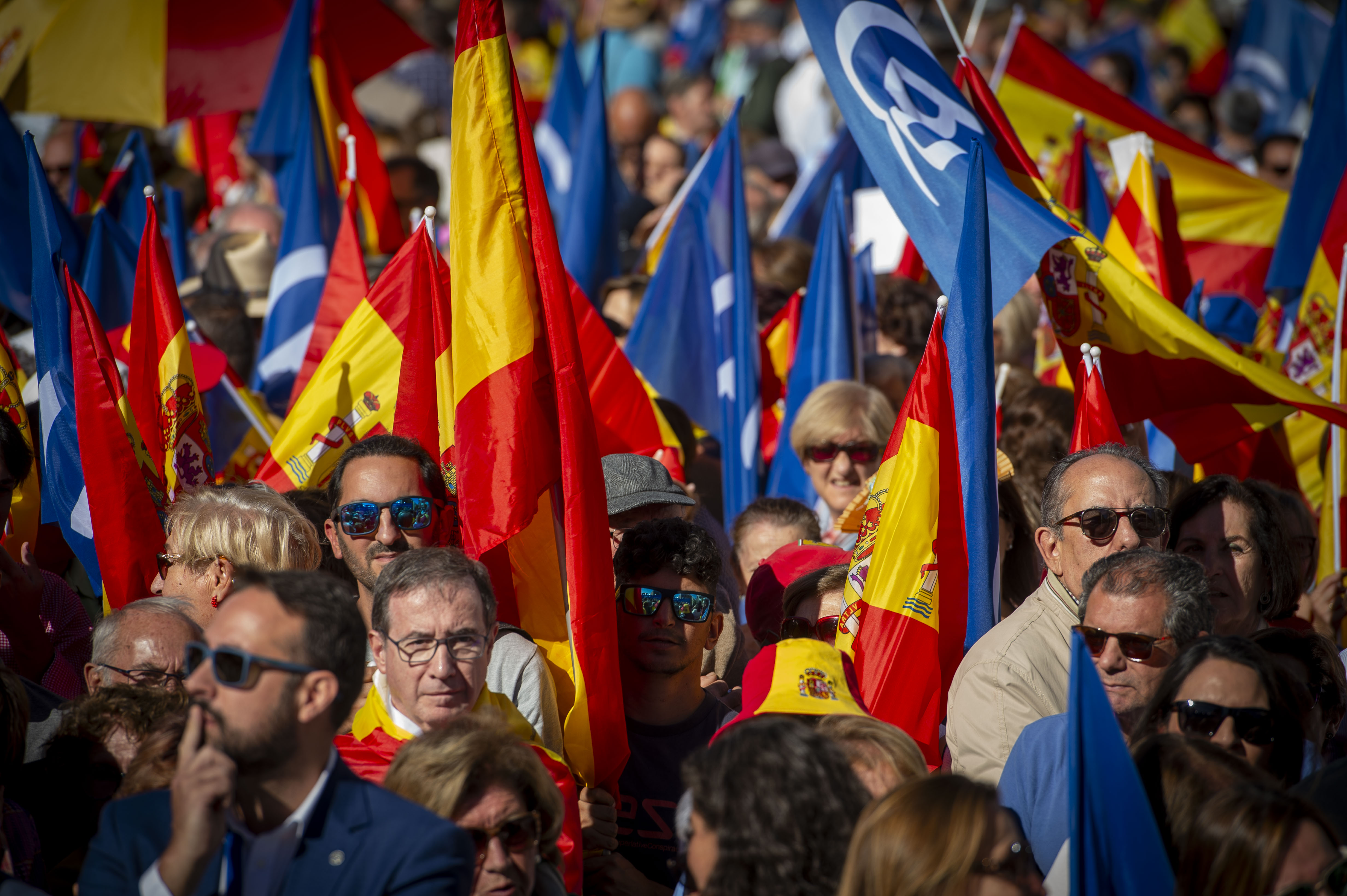 Protest in Madrid against amnesty for Catalan separatists | Fotos |  International | EL PAÍS English