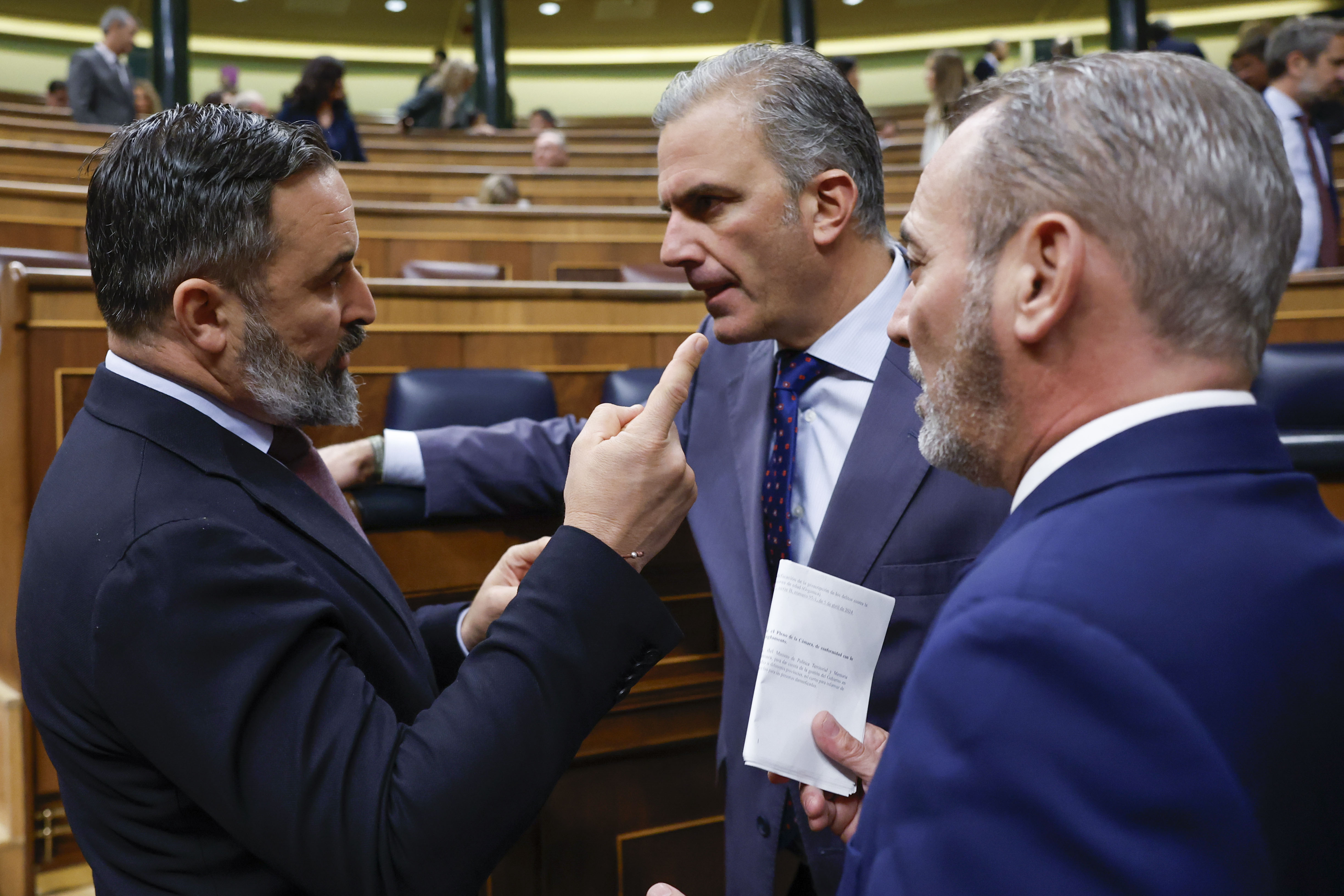 Abascal asegura que si llevan a Vox a los tribunales, perderán