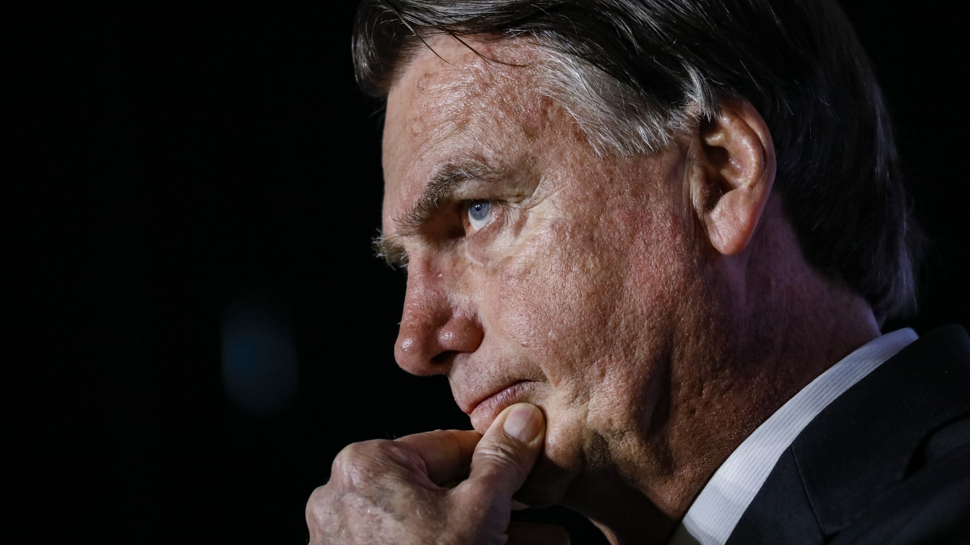 Ex-presidente Bolsonaro, no dia 3 em evento público na Flórida.