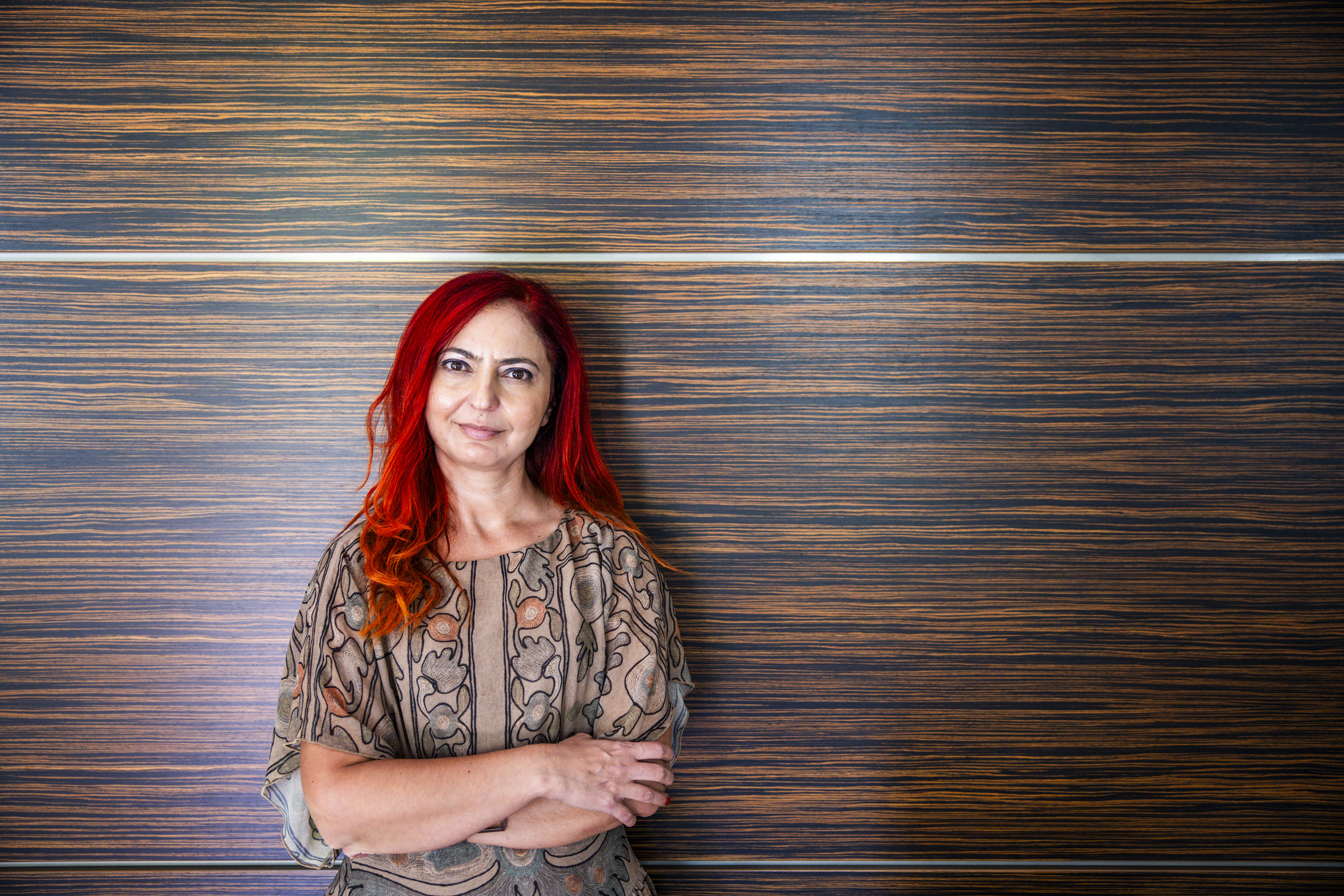 Lina Khatib, diretora do SOAS Middle East Institute, da Casa Arabe, em Madrid, durante entrevista desta segunda-feira.