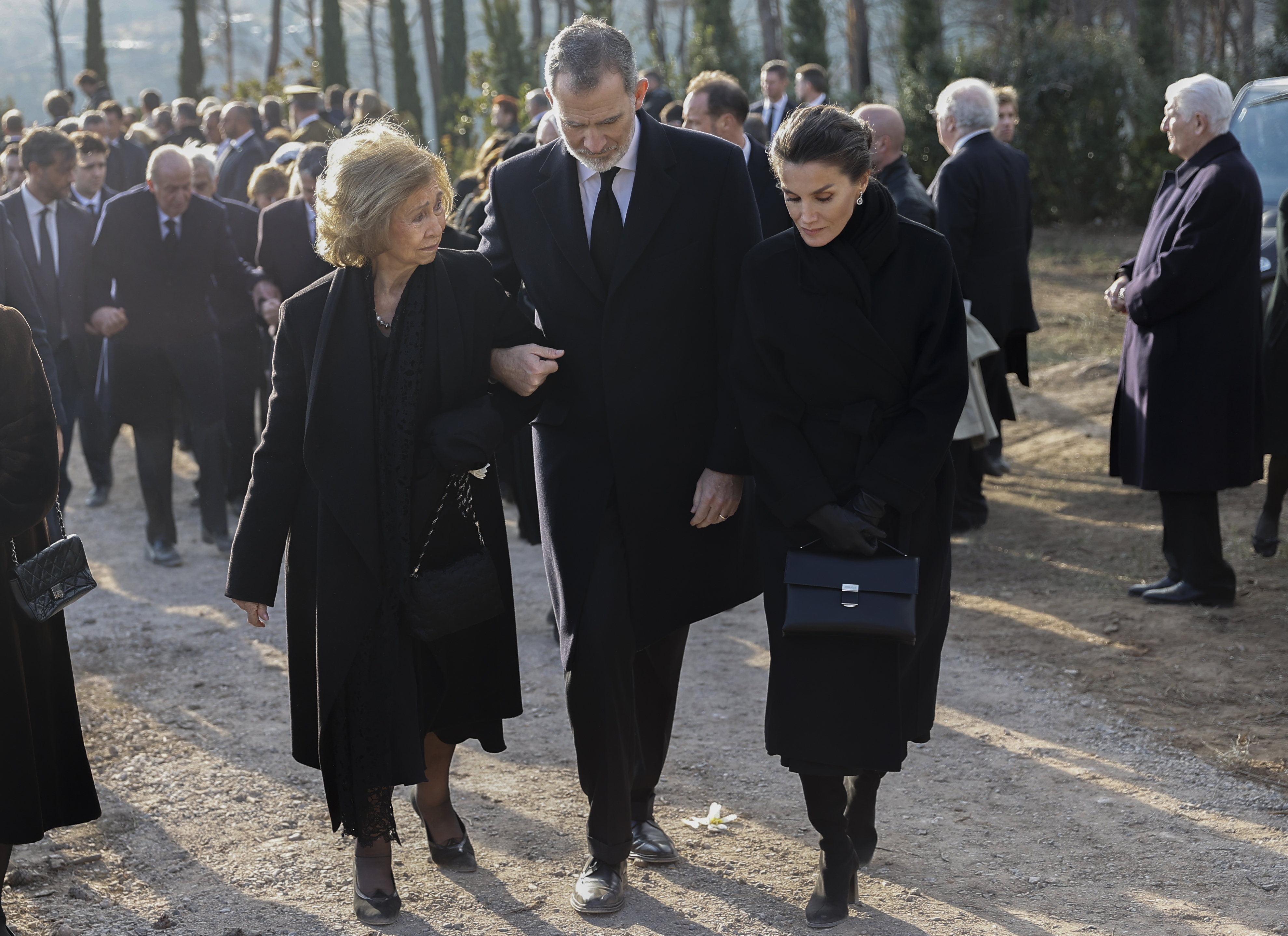 El funeral de Constantino de Grecia en Atenas reúne a toda la familia real  española | Gente | EL PAÍS