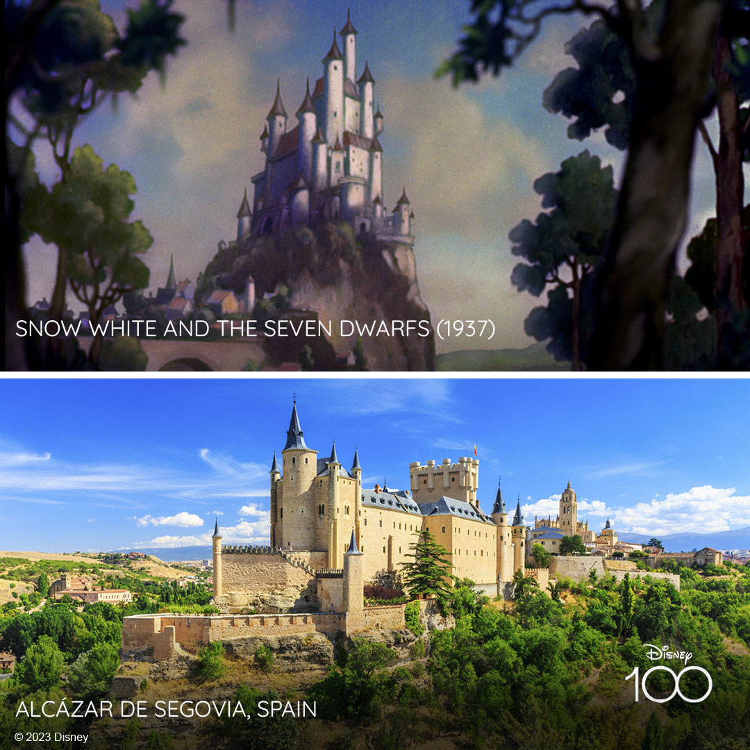 Disney reconoce que el Alcázar de Segovia inspiró el castillo de ‘Blancanieves’