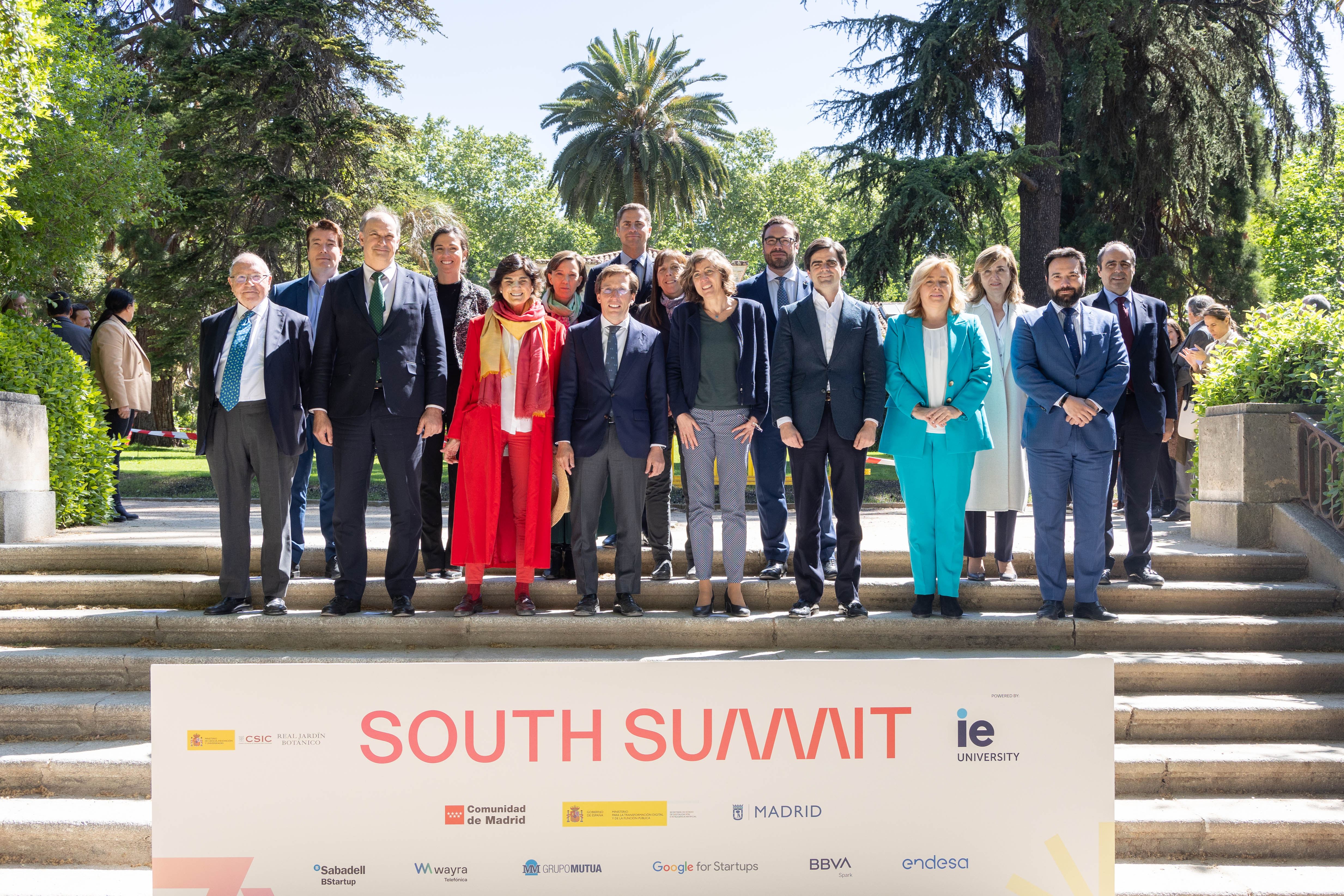 Presentación de South Summit Madrid 2024 en el Real Jardín Botánico