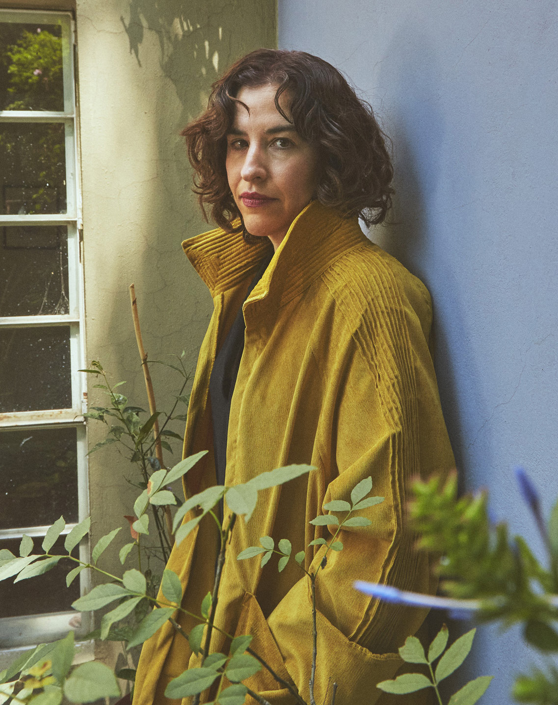 Guadalupe Nettel, en su casa en Coyoacán en Ciudad de México.