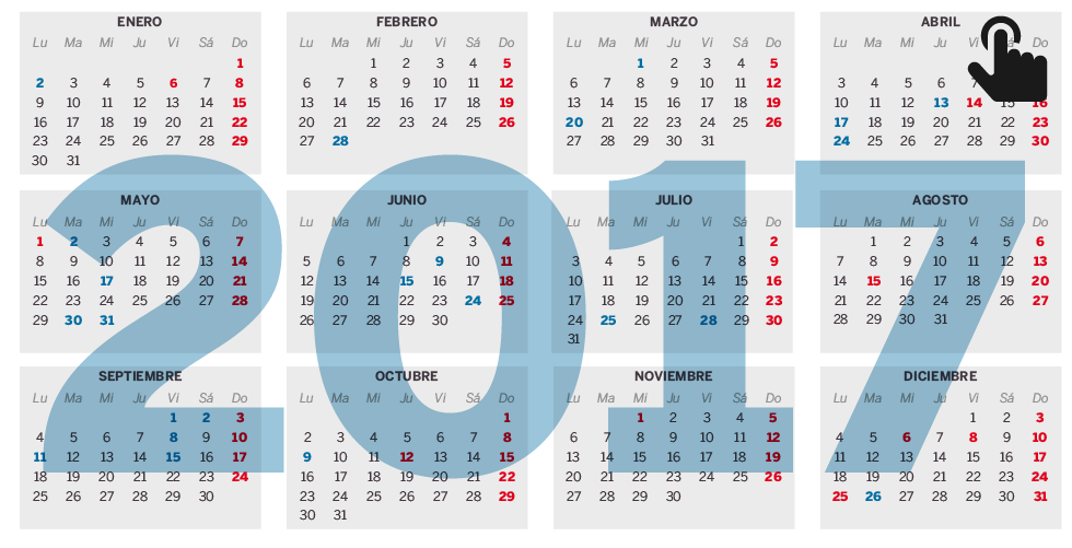 El Calendario Laboral De 2017 Ya Es Oficial Nueve Festivos En Toda Espana Economia El Pais