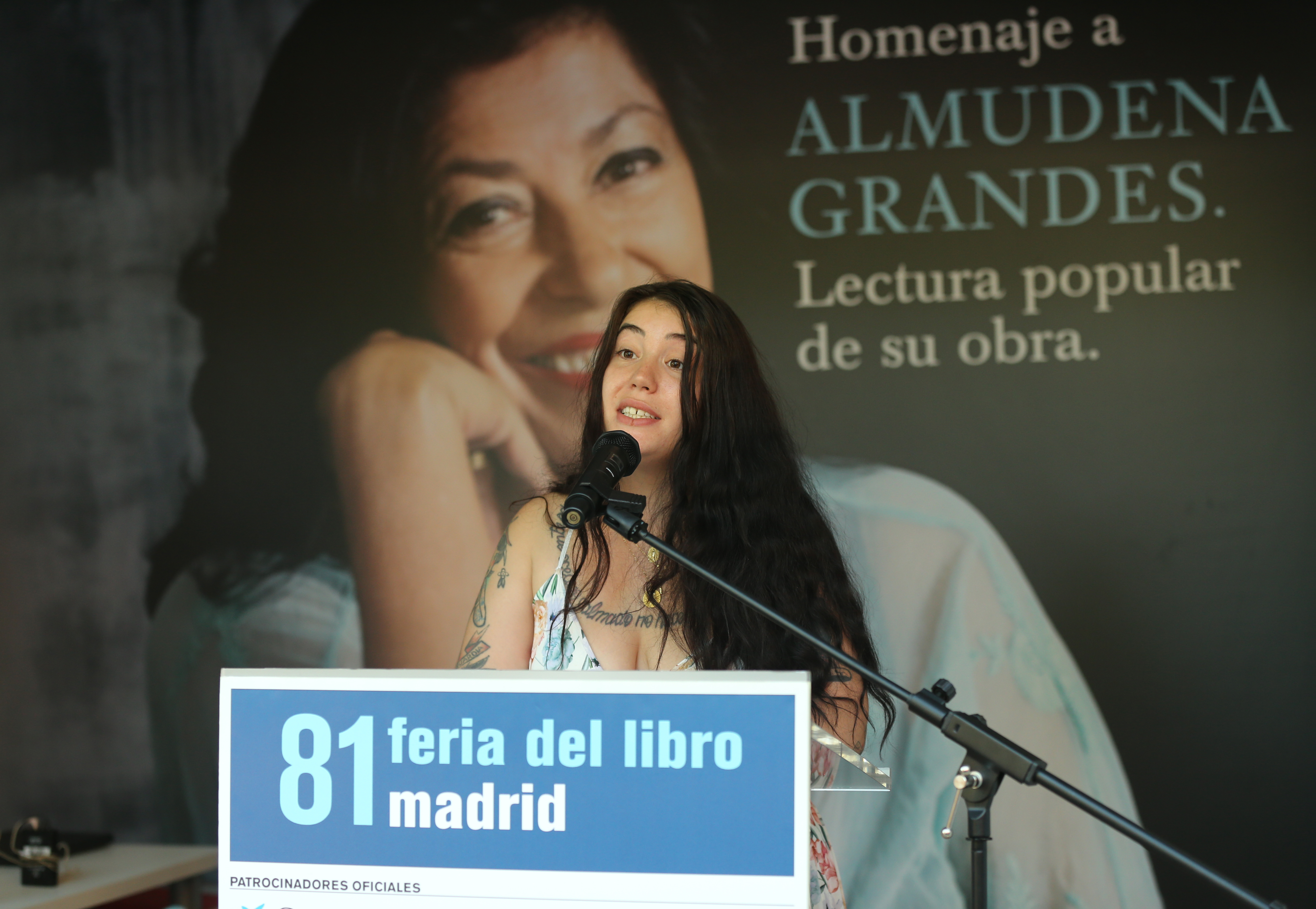 De libro a libro con el premio trompeta, Almudena Grandes y tu