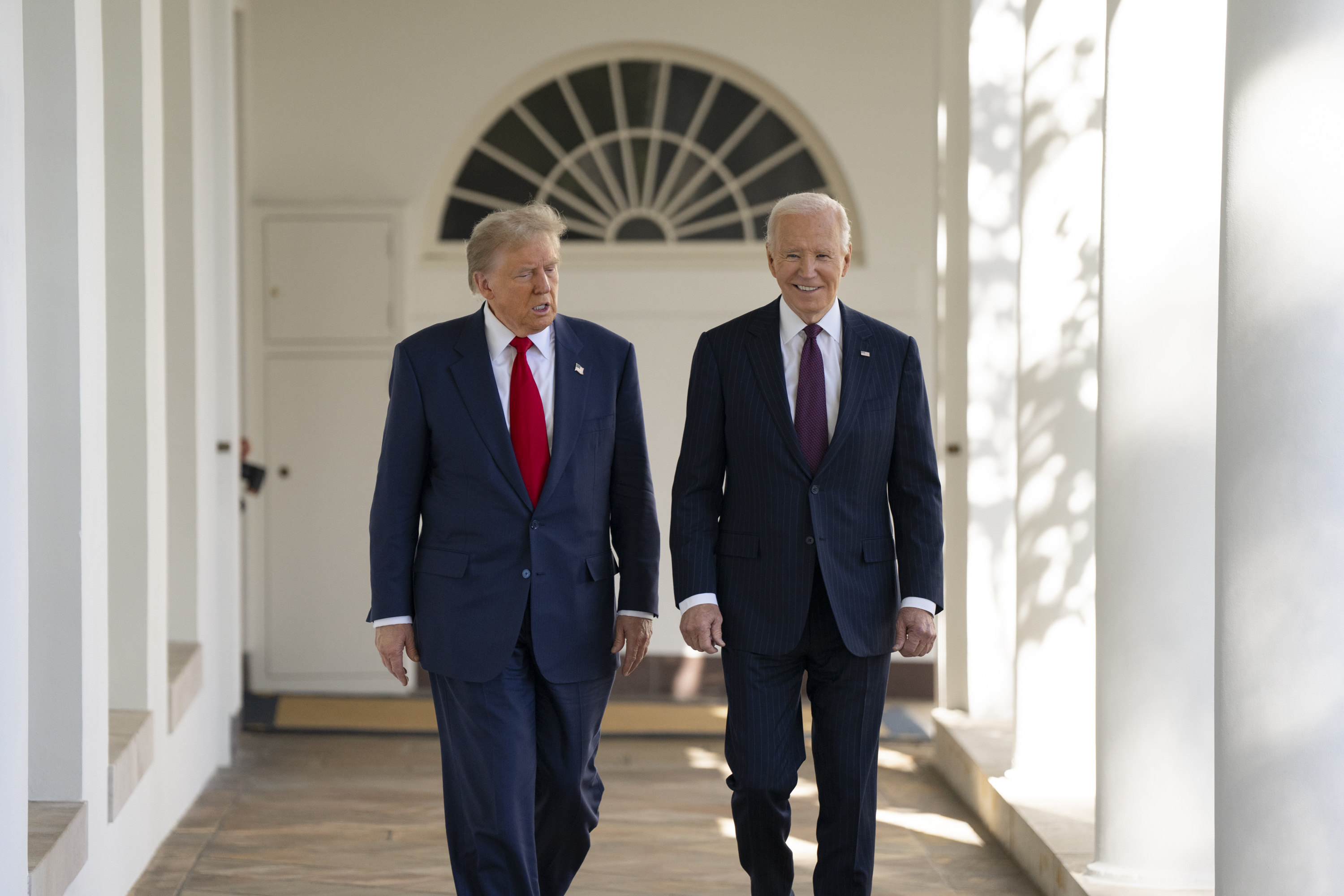 Biden y Trump se comprometen en la Casa Blanca a que el traspaso de poderes  sea fluido | Elecciones USA | EL PAÍS