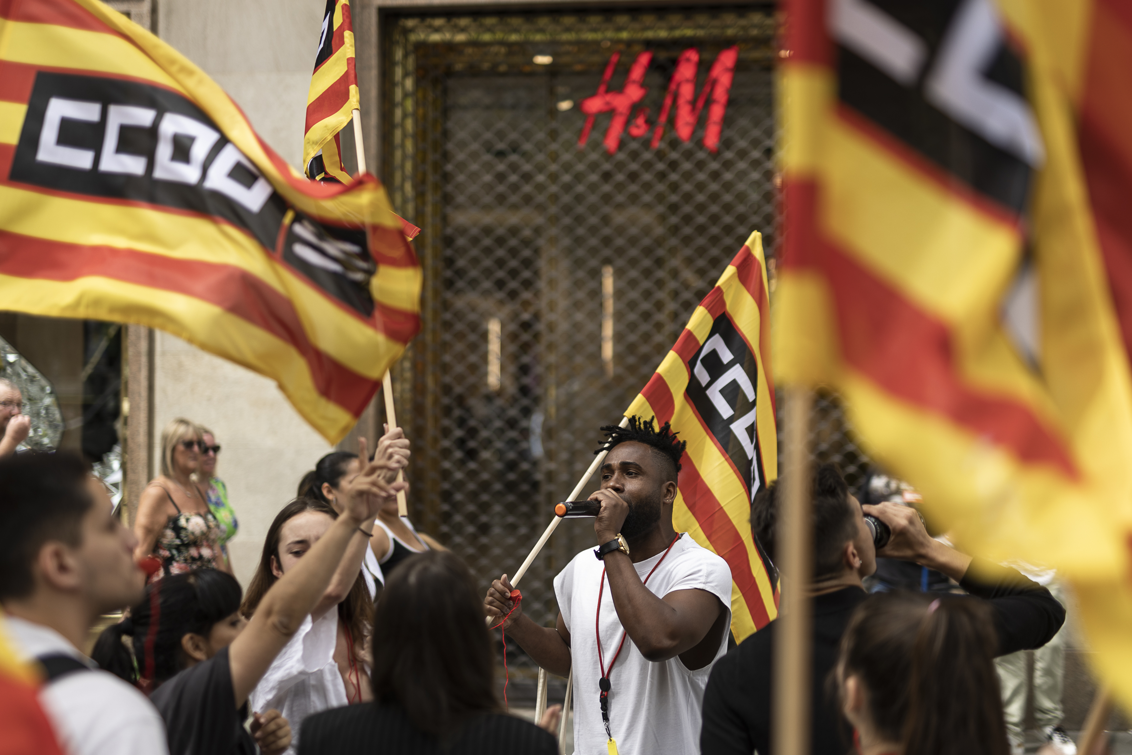 La huelga de H&M logra cerrar casi todas sus tiendas en España en plenas rebajas