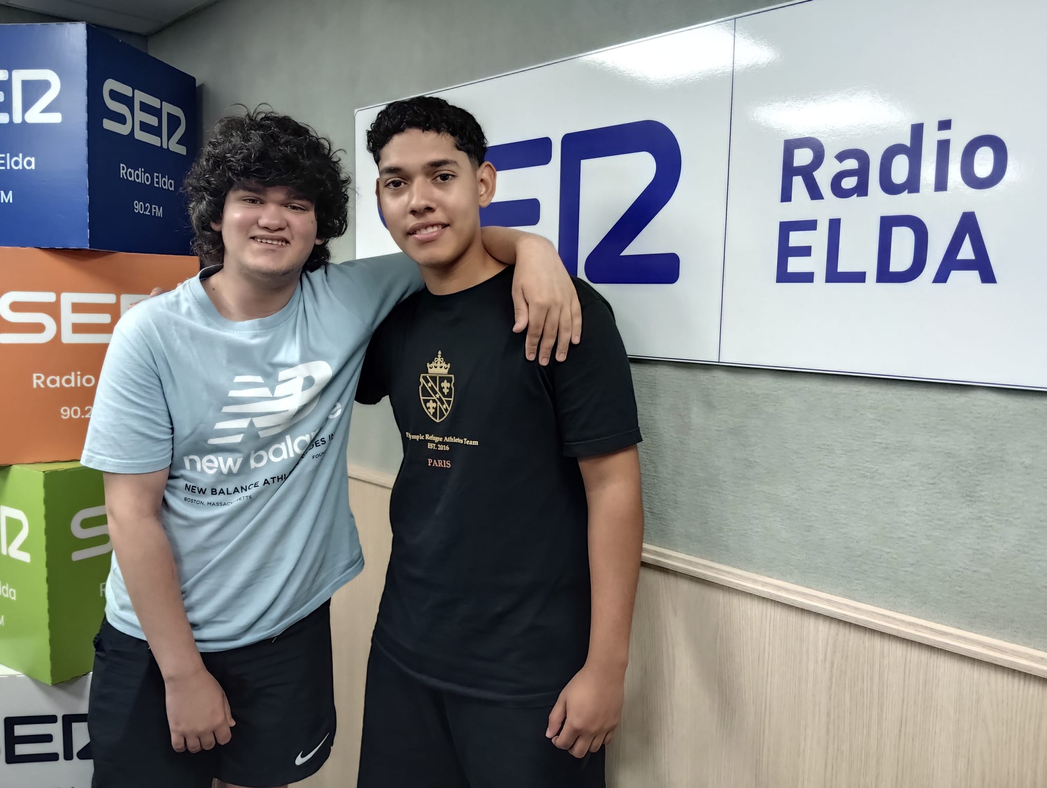 Héctor Martínez y Alejandro Palacios en Hoy por Hoy Elda Vinalopó