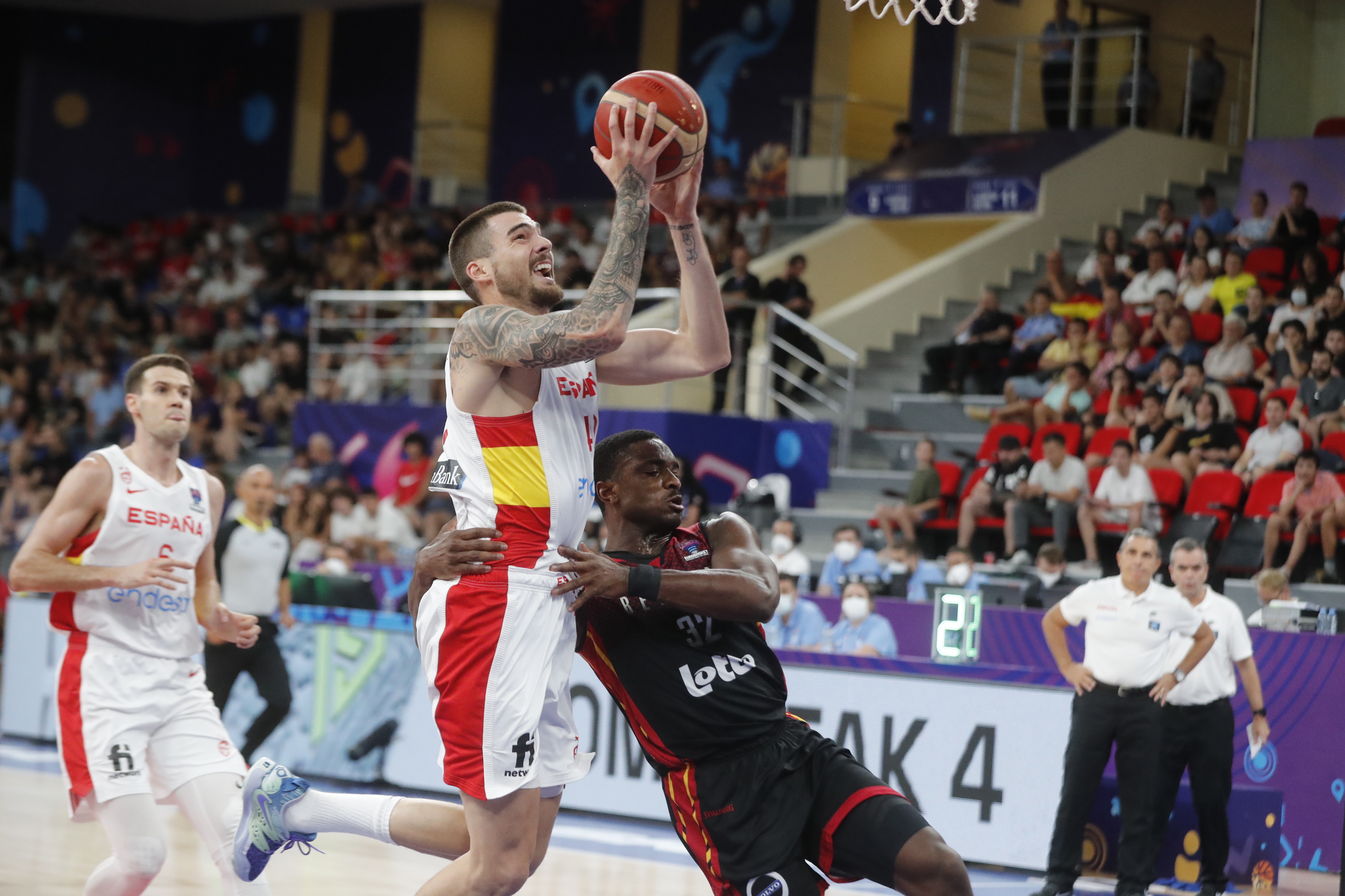 ¿Cómo ha quedado Bélgica España de baloncesto