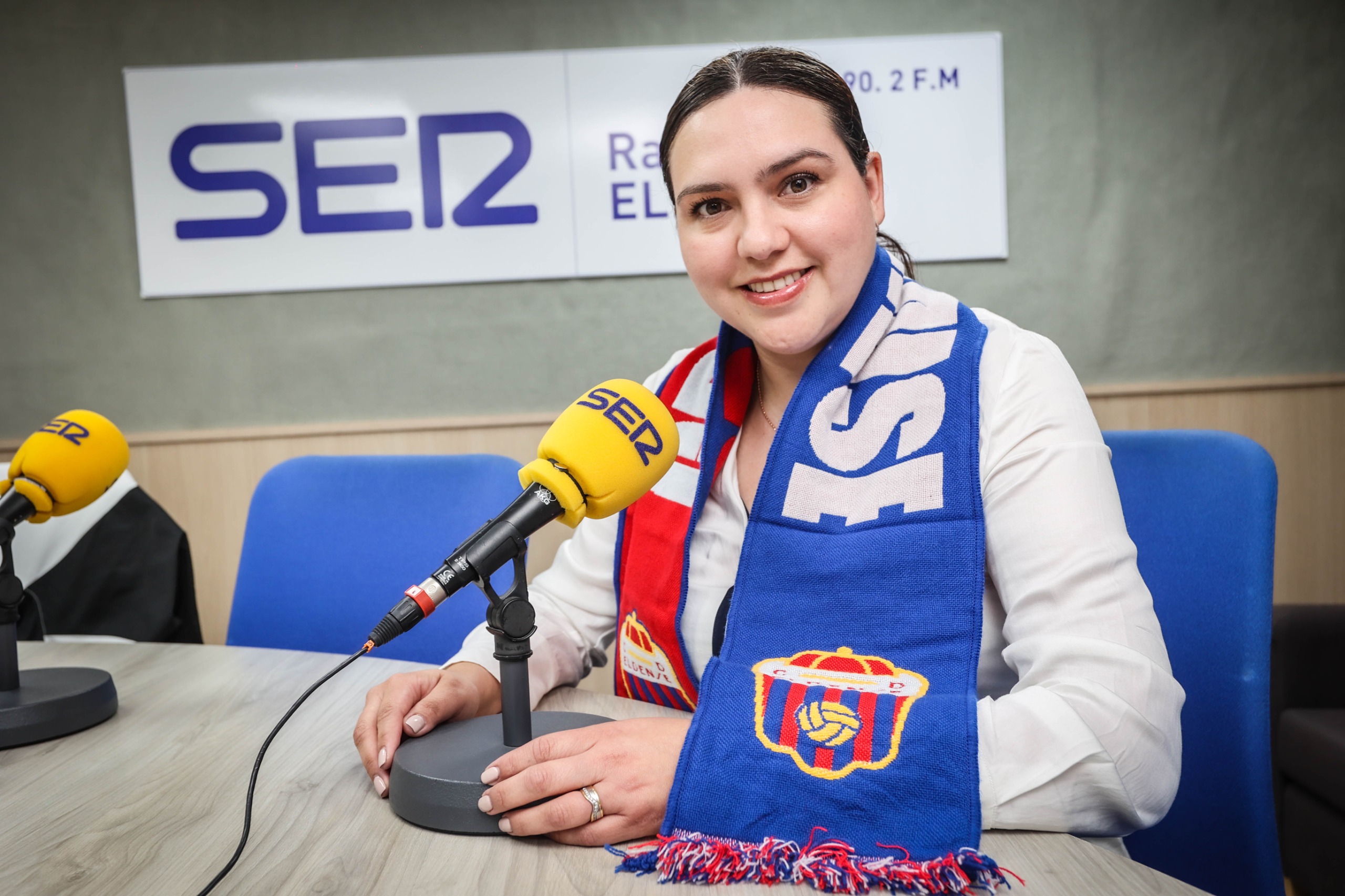 Carlina Holguín, presidente del Eldense