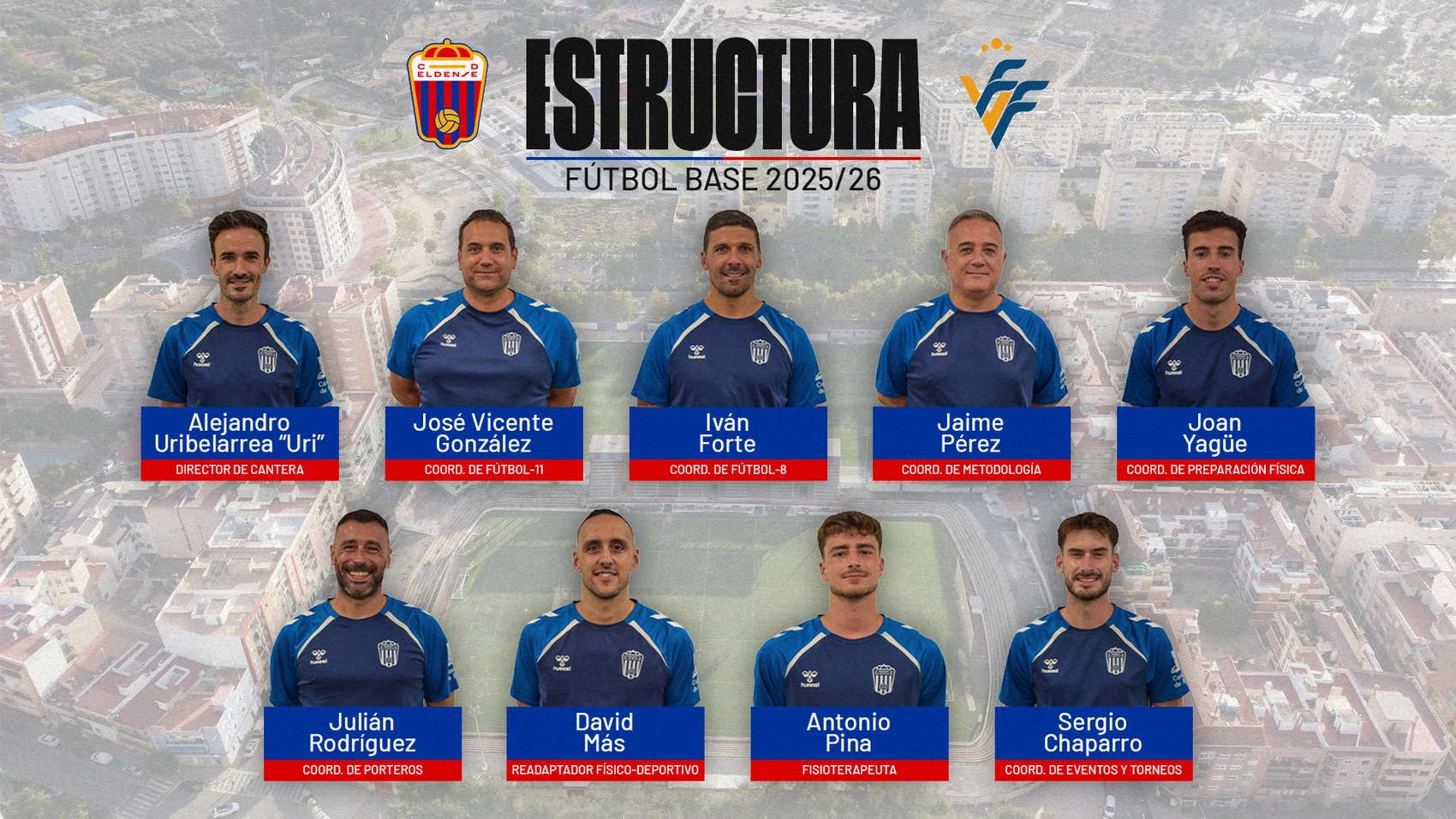 Estructura del fútbol base del Eldense