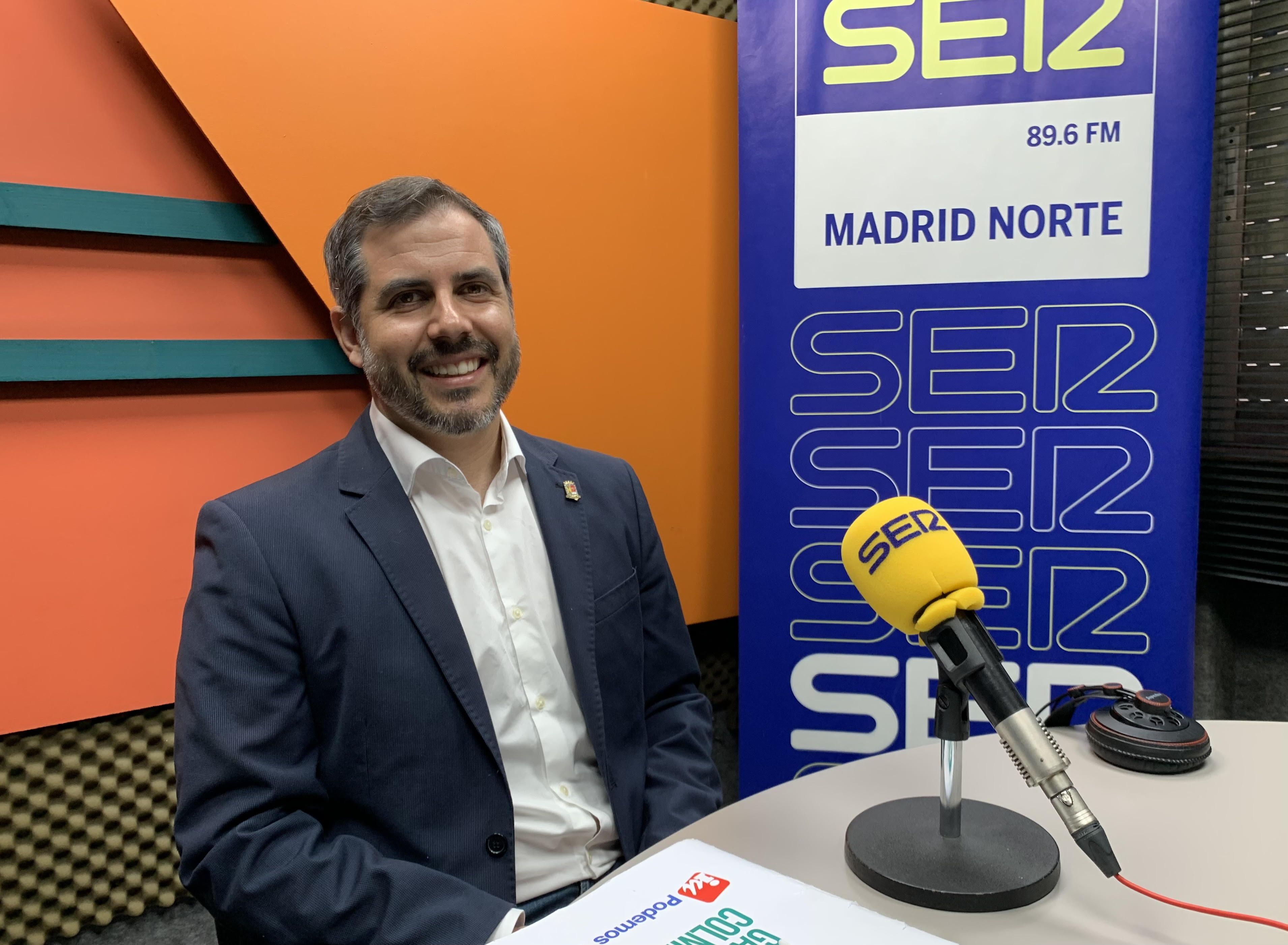 Entrevista a Carlos Gómez, candidato a la alcaldía de Colmenar Viejo por Ganemos en la programación especial por el 28M de SER Madrid Norte