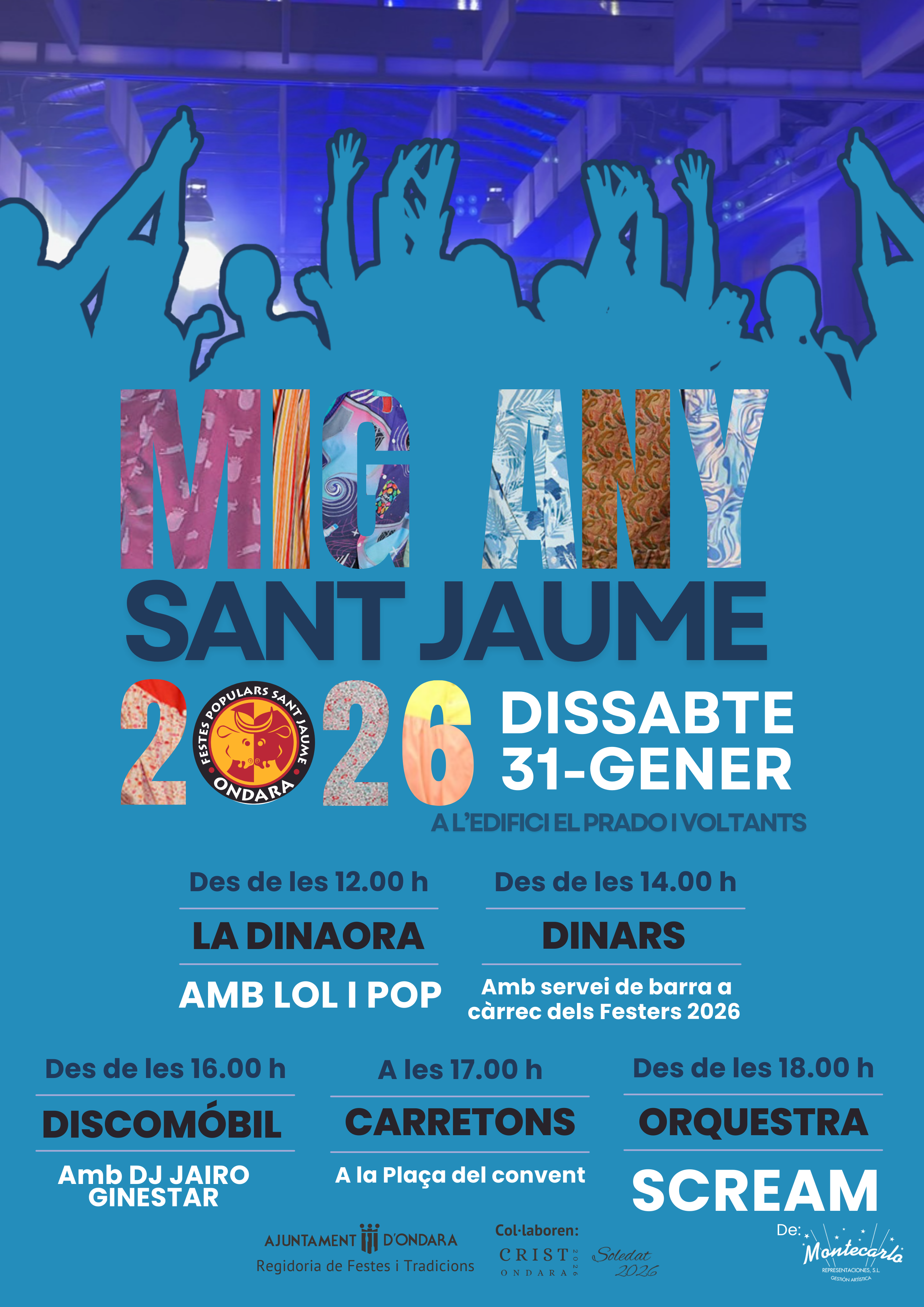 Cartel del Mig Any Sant Jaume 2026 de Ondara
