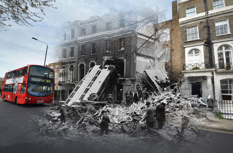 Londres, 75 años después del bombardeo de Blitz | Actualidad | Cadena SER
