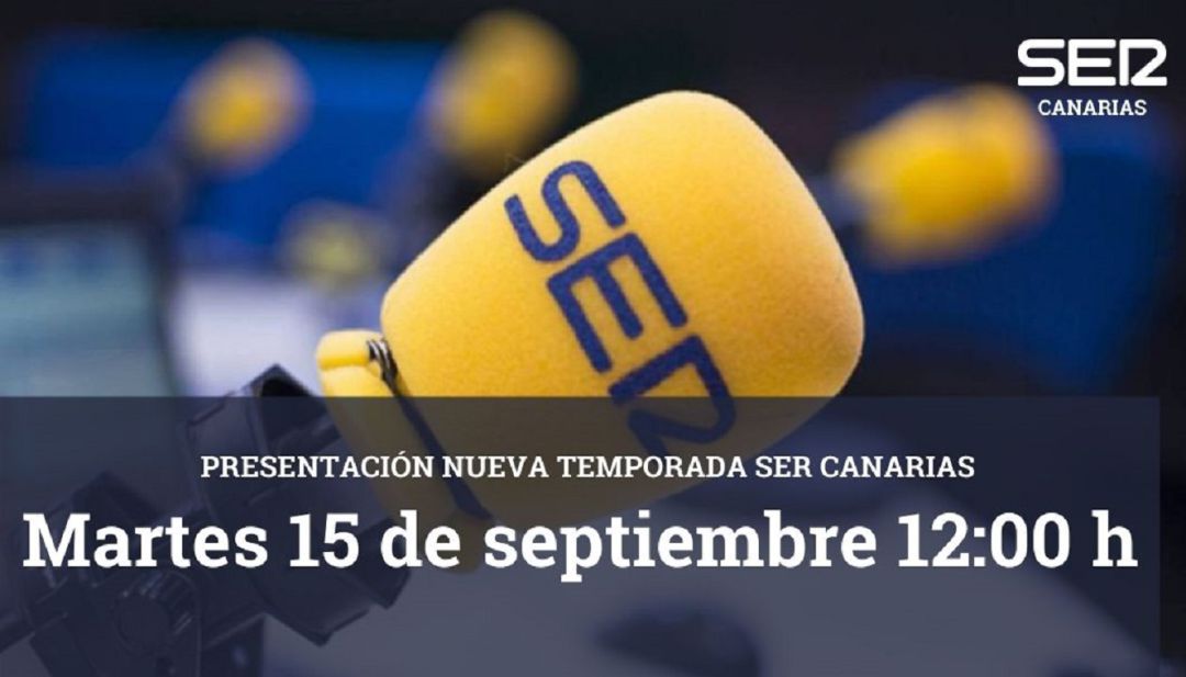 Relacionado En cualquier momento Guerrero SER Canarias renueva su programación para afrontar la nueva temporada |  Actualidad | Cadena SER