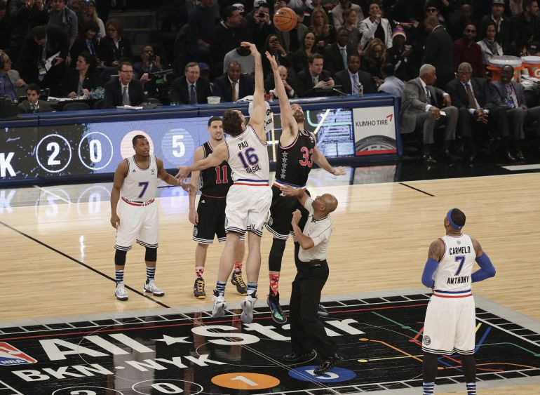 ALL STAR | Vídeo del salto de los Gasol: Un salto hacia la historia |  Deportes | Cadena SER