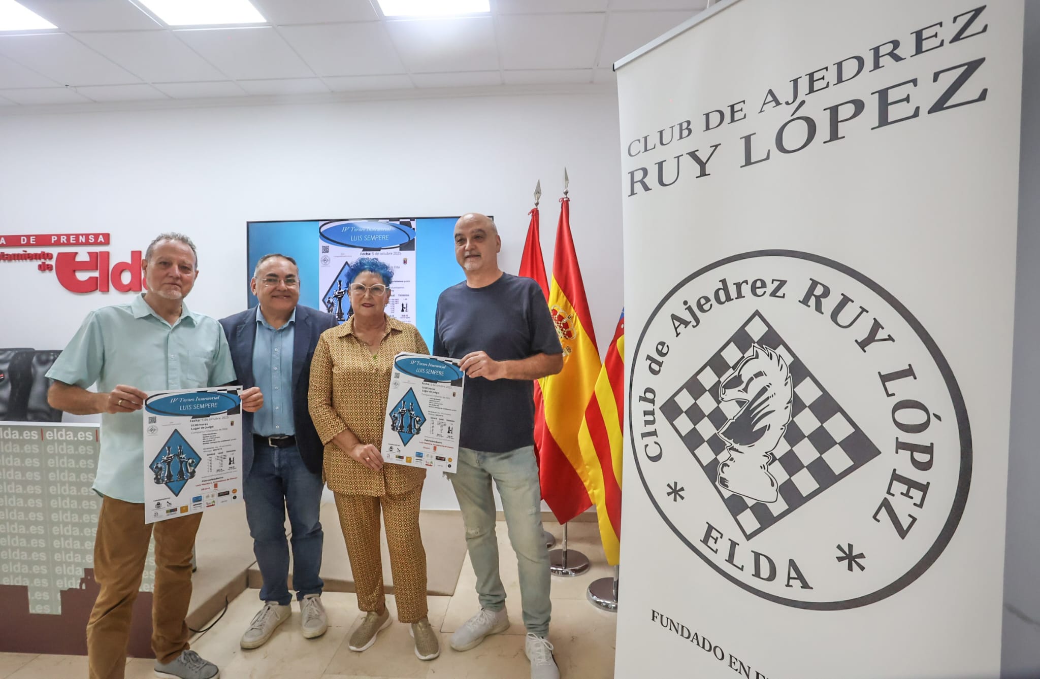 Presentación del torneo en memoria de Luis Sempere
