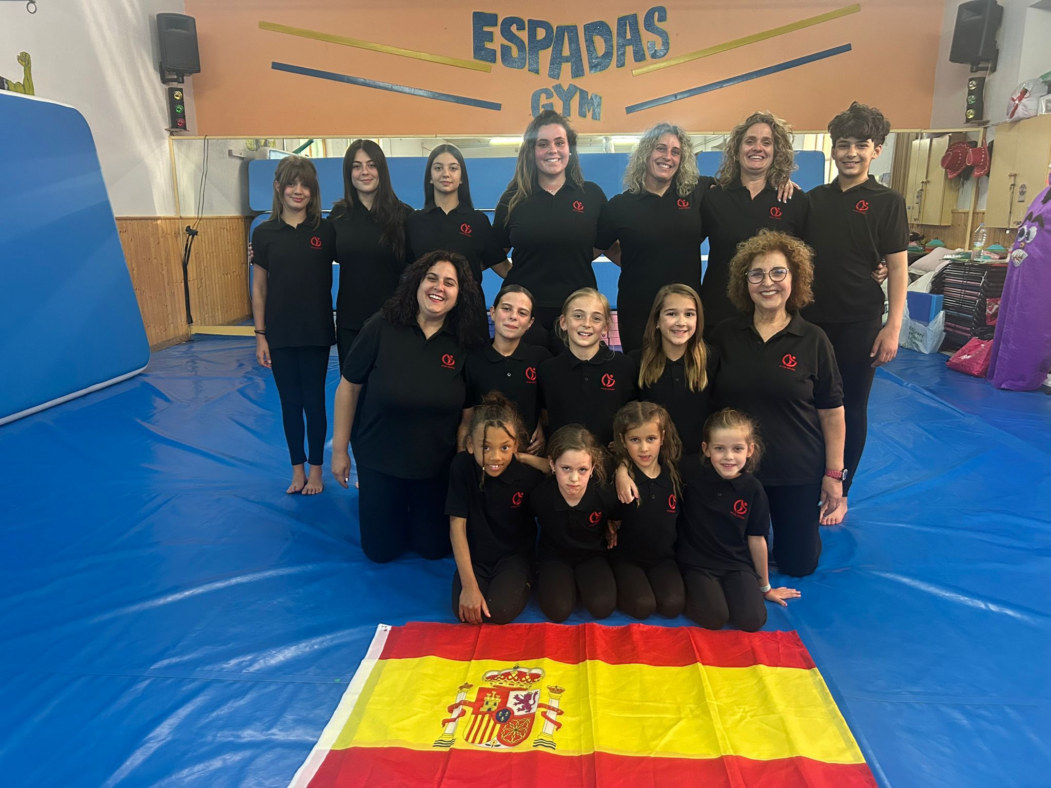 Equipo del Gimnasio Espadas de Elda