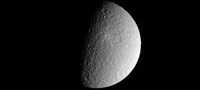 Photo De Rhea Datos Sobre La Luna De Rhea