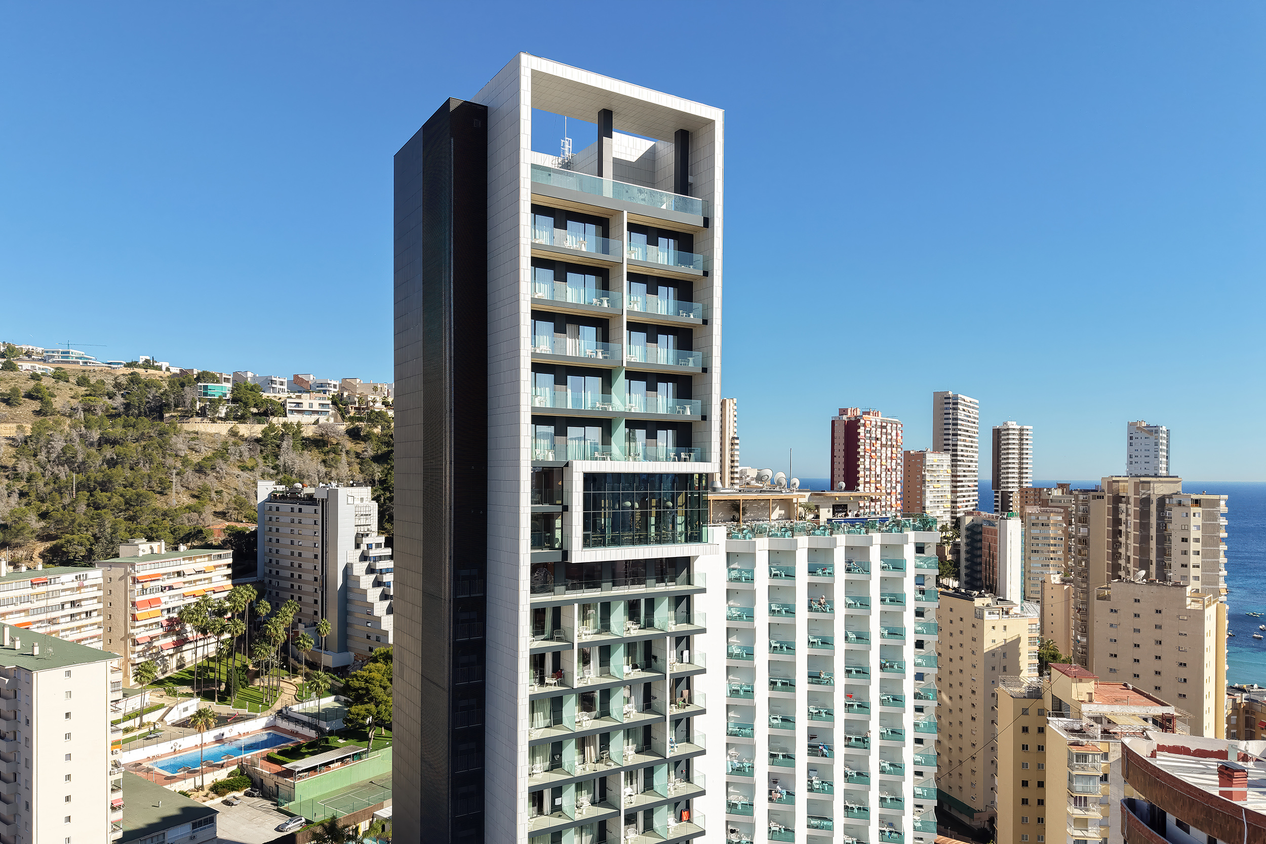 Las dos torres del hotel Port Benidorm