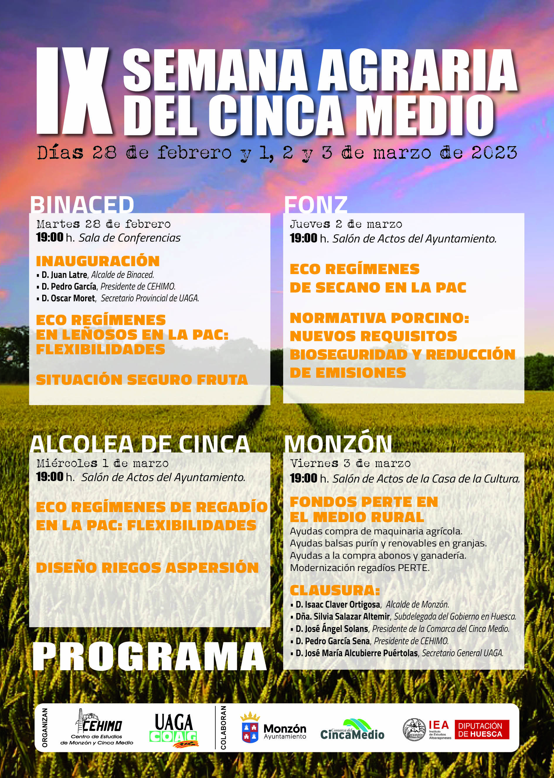Regresa la IX Semana Agraria en Cinca Medio | Sociedad | Actualidad |  Cadena SER