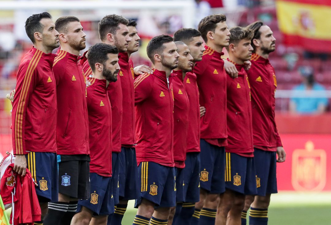 Partido seleccion española de futbol
