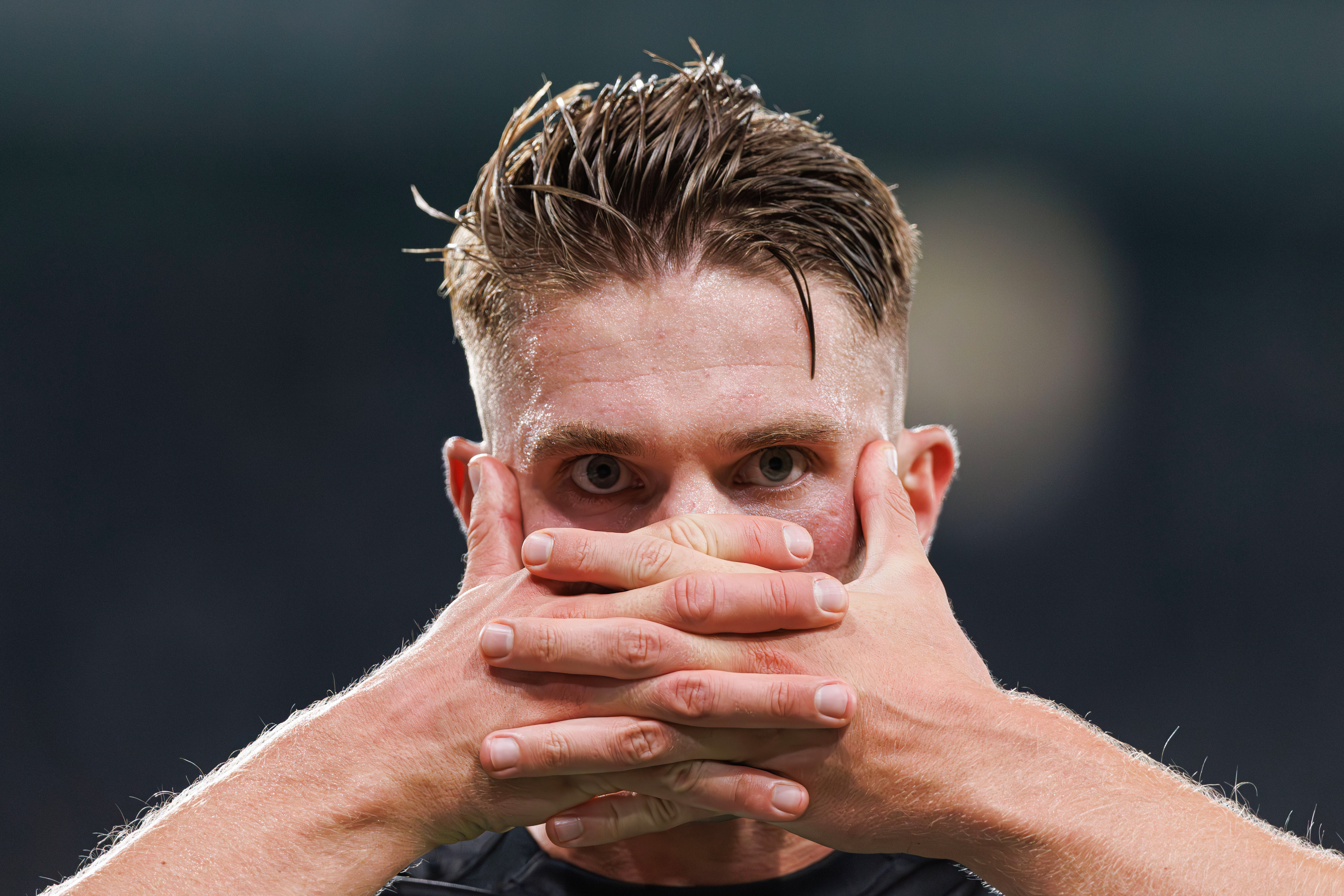 Viktor Gyokeres celebra un gol con el Sporting