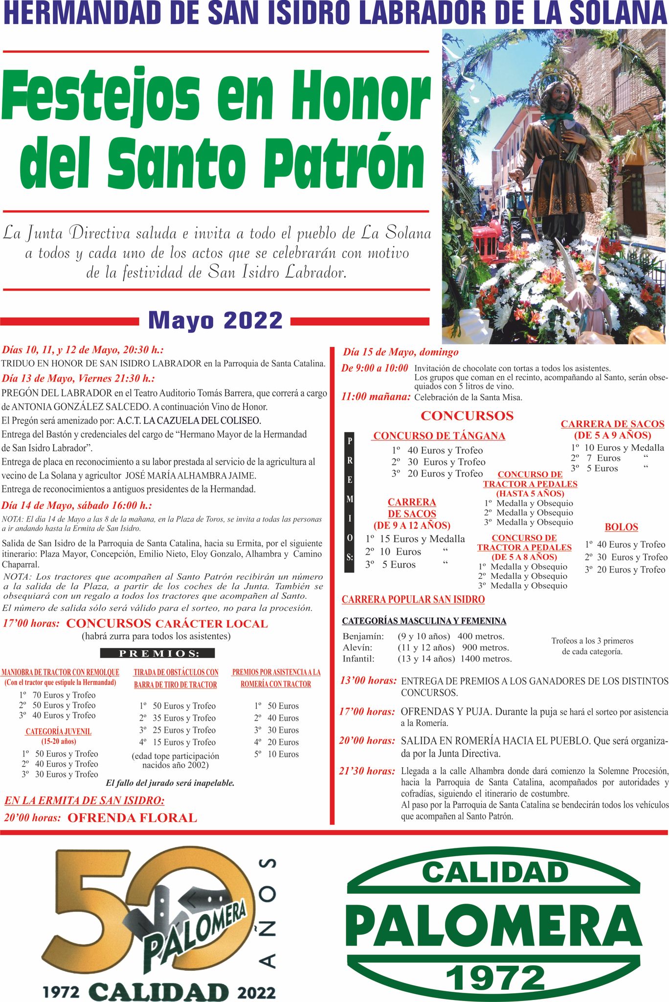 San Isidro: la Romería más celebrada en el sur de la provincia de Ciudad  Real | Gente | Ocio y cultura | Cadena SER