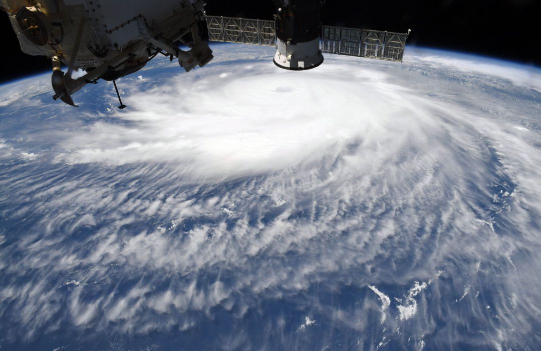 Así se ve el huracán Laura desde la Estación Espacial Internacional | Actualidad | Cadena SER