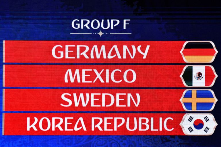 Calendario Grupo F del Mundial de Rusia 2018 | Deportes | SER