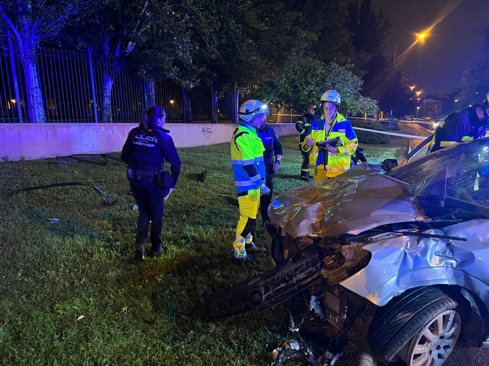 Tres heridos en un accidente de tráfico en Leganés | Actualidad | Cadena SER