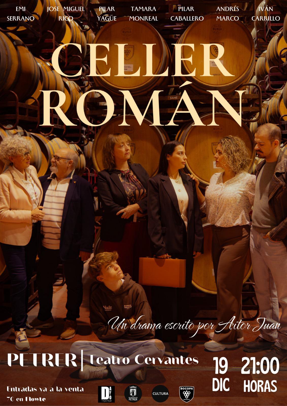 La obra sumerge al espectador en el conflicto de una familia vitivinícola sacudida por un golpe devastador.