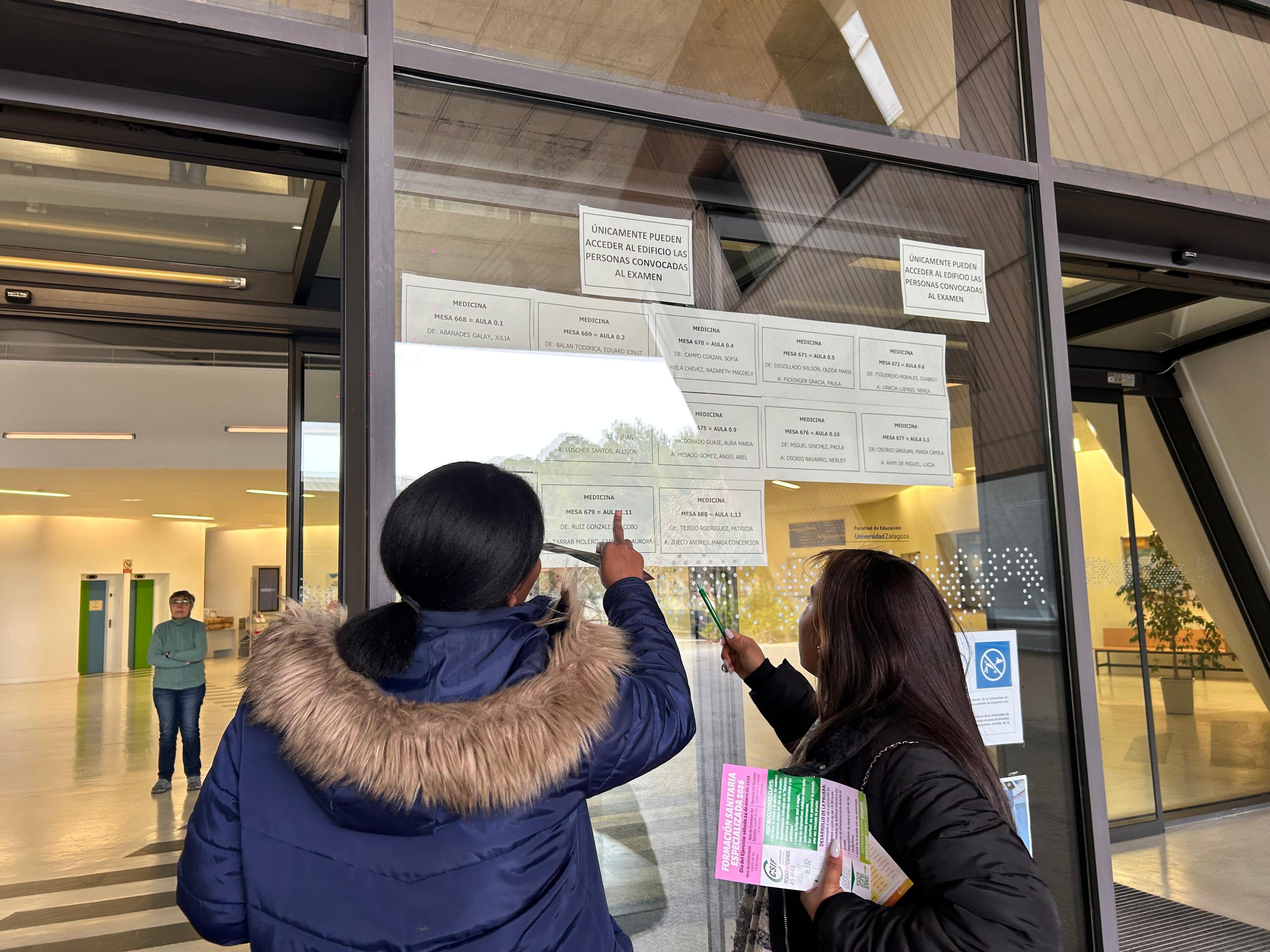 Más de 1.400 aspirantes aragoneses al MIR y otras ramas sanitarias: 