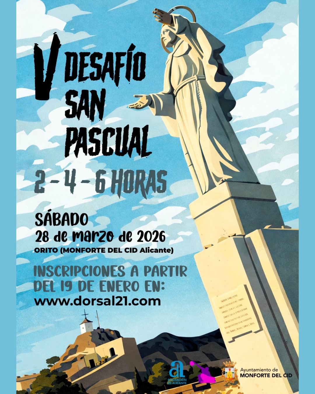 Cartel del V Desafío San Pascual