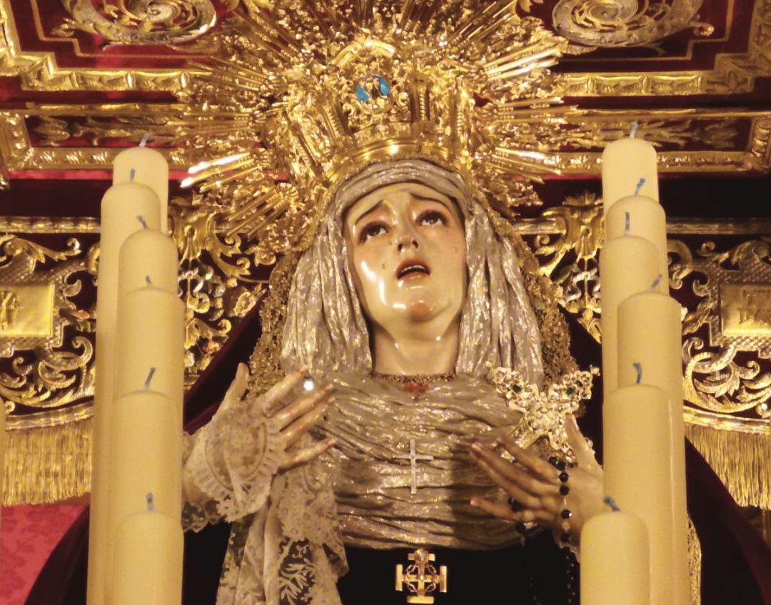 Guti rrez Carrasquilla restaurar la Virgen de los Dolores de