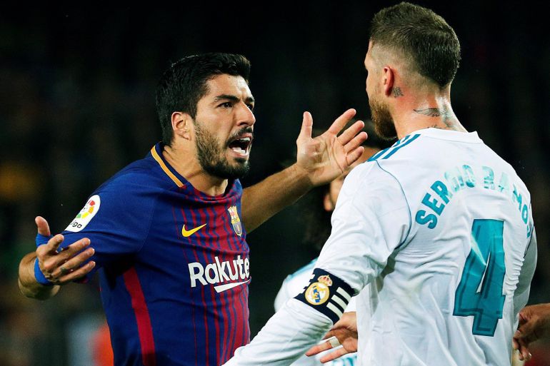 Sergio Ramos, sobre Luis Suárez: "No estoy aquí para a nadie" | Deportes | Cadena SER