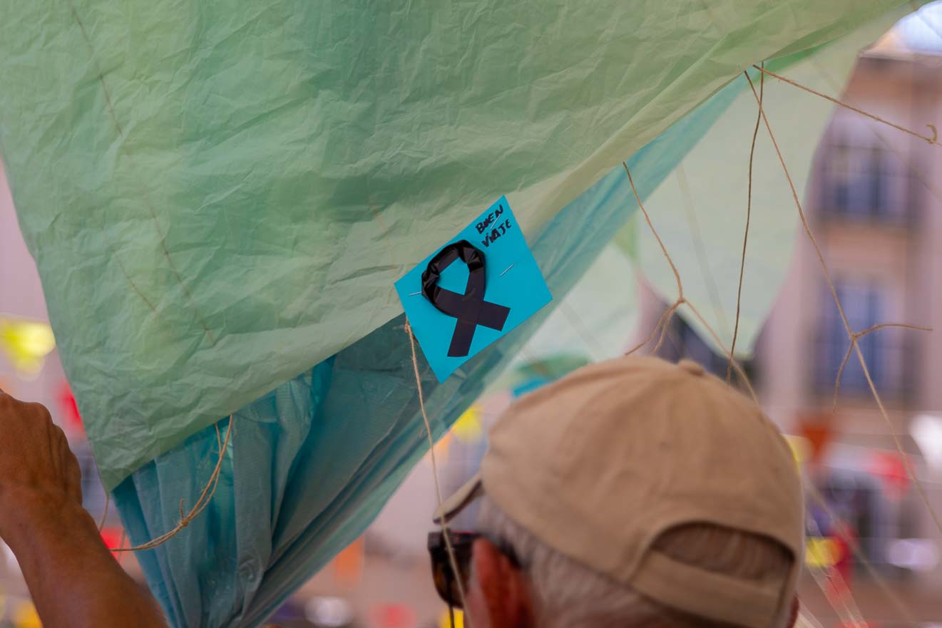 Se ha rendido homenaje a Francisco Martín en la Suelta del Globo