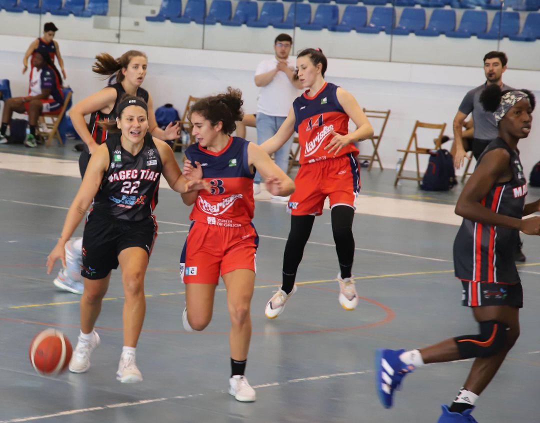 El Magec Tías sigue con licencia para soñar tras ganar a Maristas (77-67) |  Deportes | Cadena SER