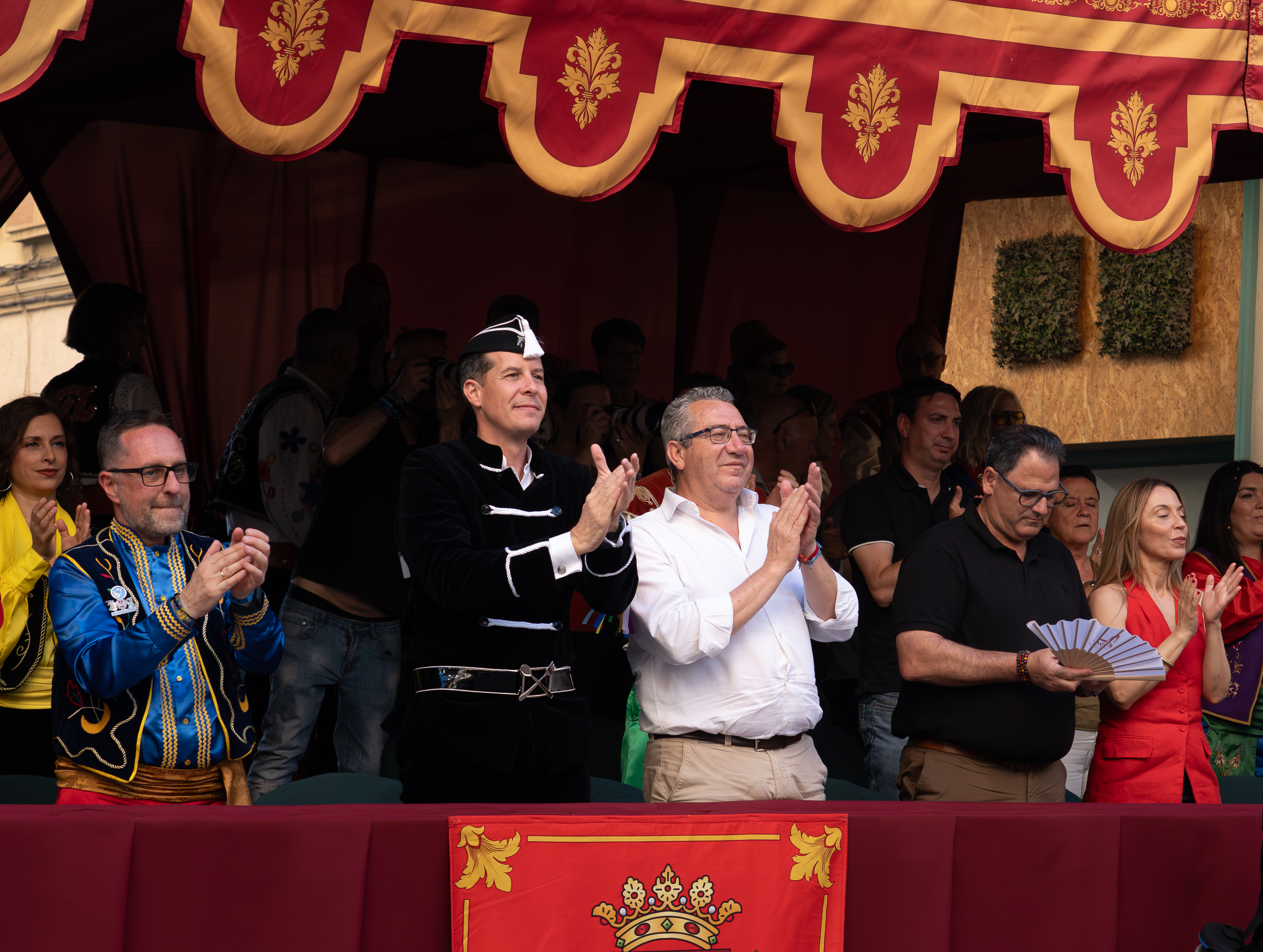 El alcalde de Elda, Rubén Alfaro; junto a Toni Pérez, presidente de la Diputación de Alicante