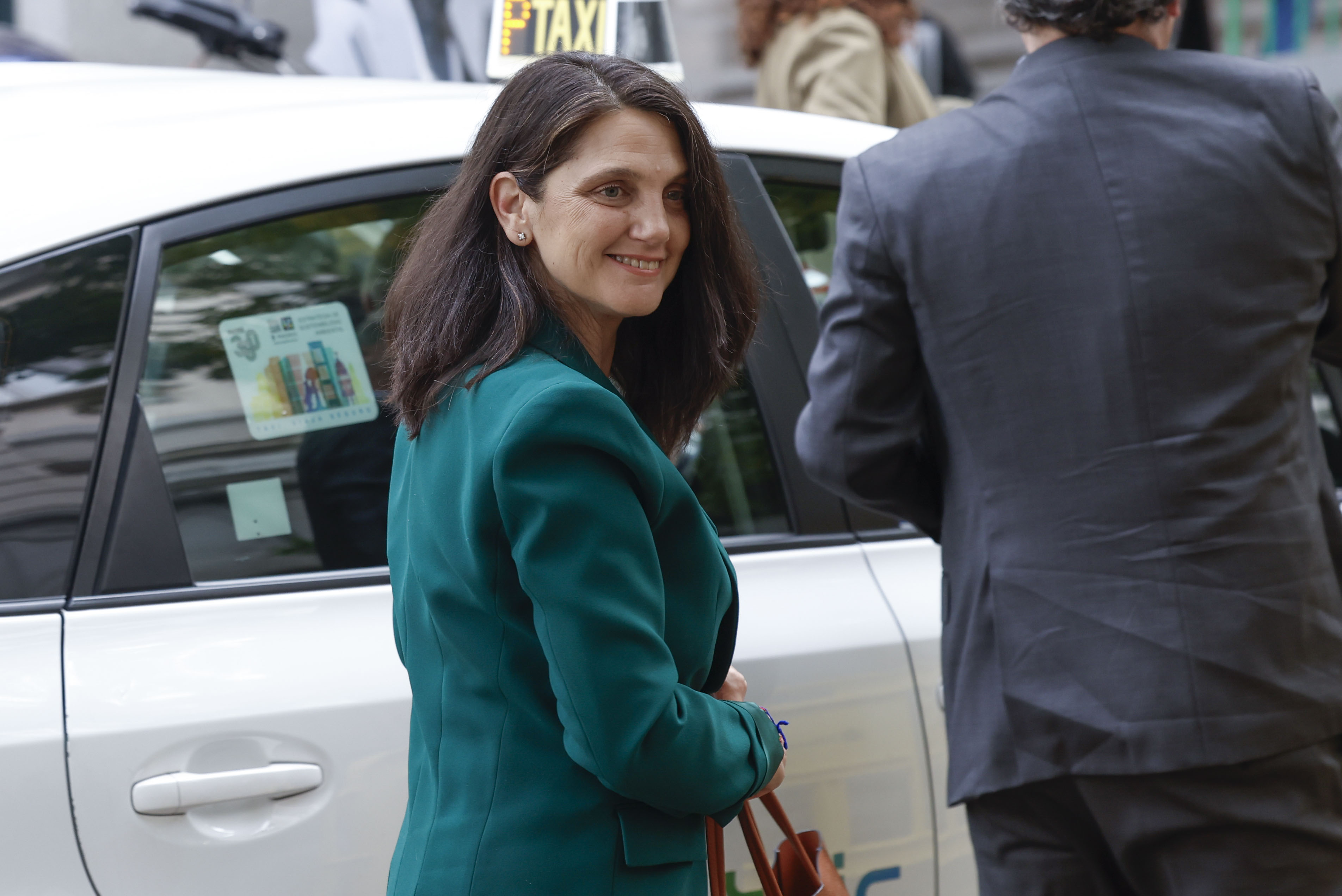 Pilar Sánchez Acera, la actual número dos del PSOE de Madrid y exjefa de gabinete del entonces director del gabinete de Presidencia de Gobierno, llega este miércoles al Tribunal Supremo.