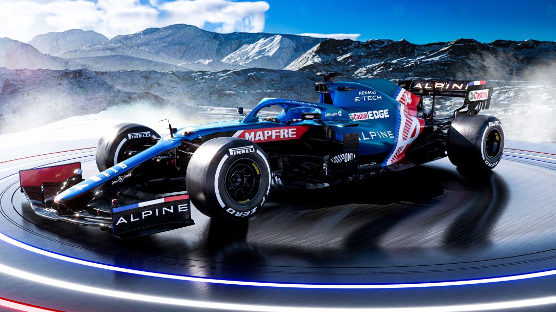 Así es el A521 de Alpine: el coche que pilotará Fernando Alonso en