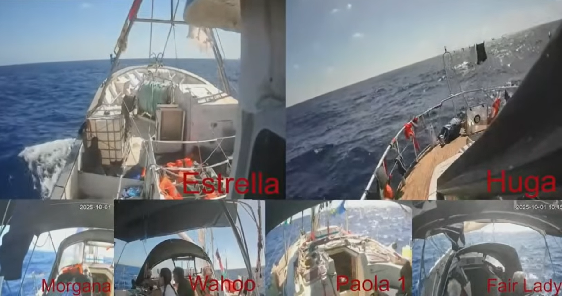 Última hora de la flotilla a Gaza, en directo: Israel intercepta los barcos  y detiene a los tripulantes para llevarlos a puerto | Internacional |  Cadena SER