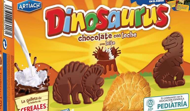 Galletas Dinosaurus cereales de Artiach