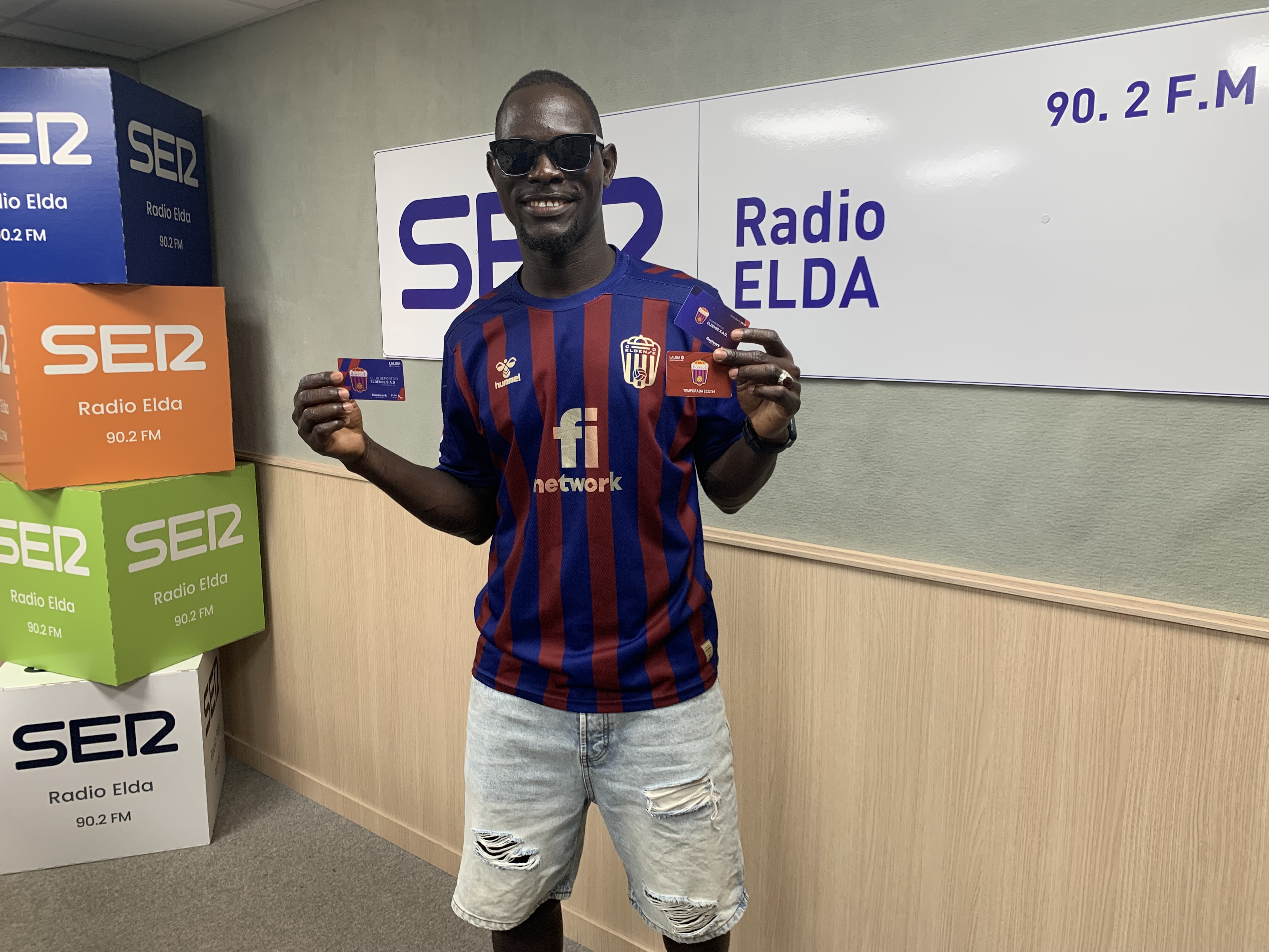 Djily Gueye en Radio Elda - Cadena SER