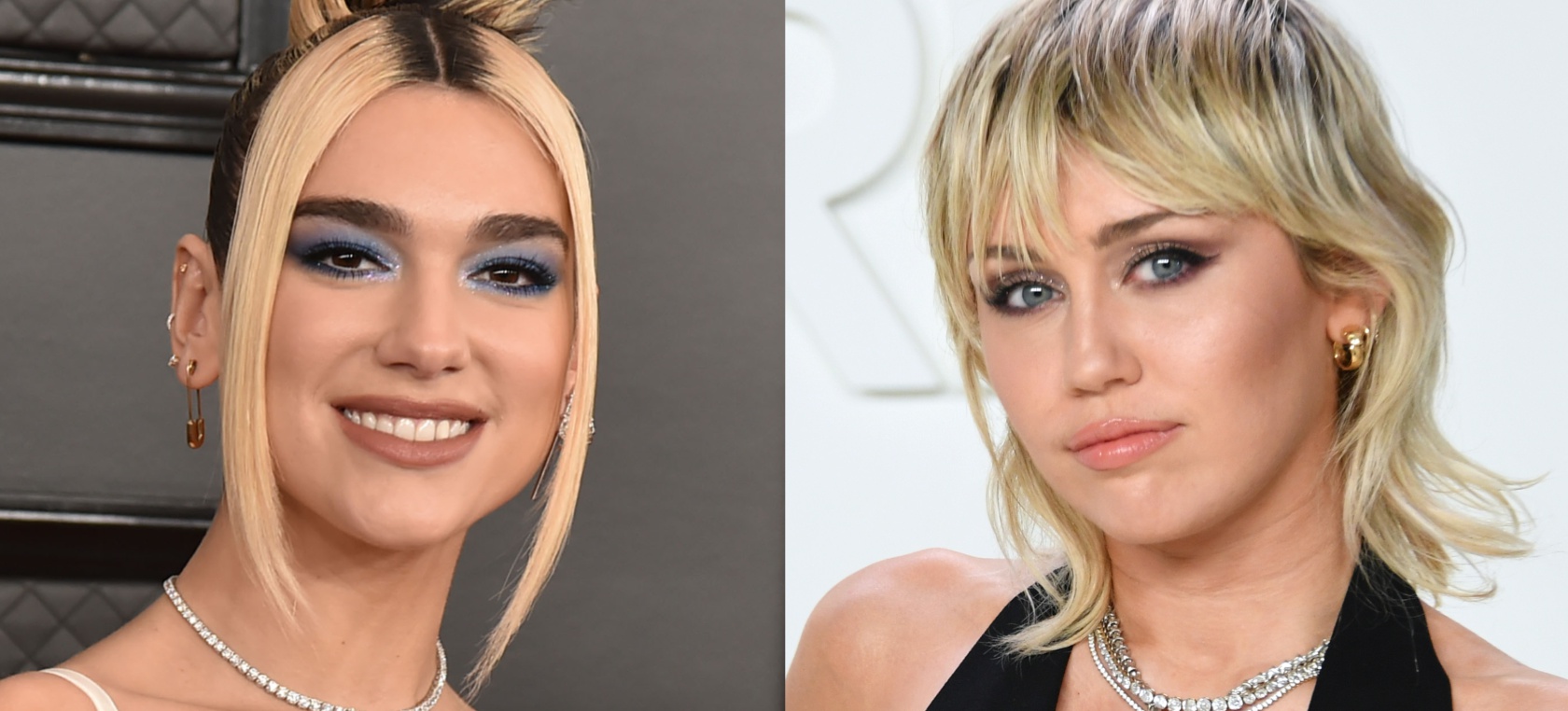 Dua Lipa y Miley Cyrus, pilladas grabando el videoclip de su colaboración  en Nueva York | Música | LOS40