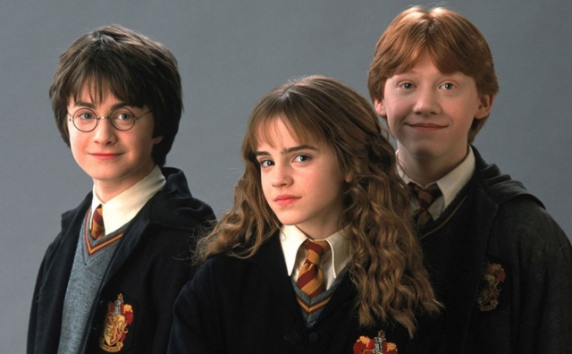 Credencial ramo de flores perrito Emma Watson Daniel Radcliffe Así fue el tierno cásting de los tres  protagonistas de Harry Potter | Televisión | LOS40